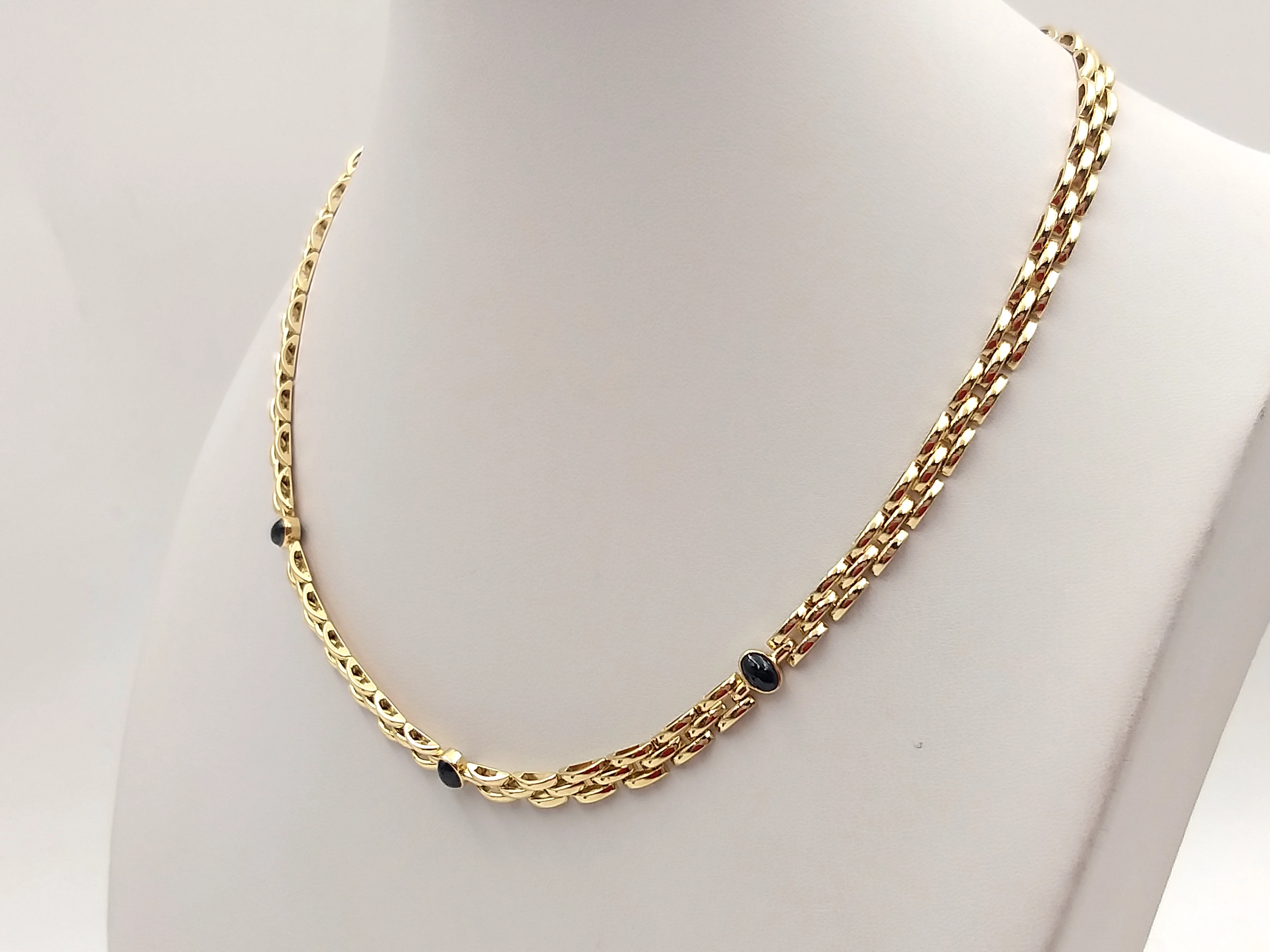 zloty-lancuszek-naszyjnik-z-kamieniami-585-3107g-43-cm-rodzaj-2205-2