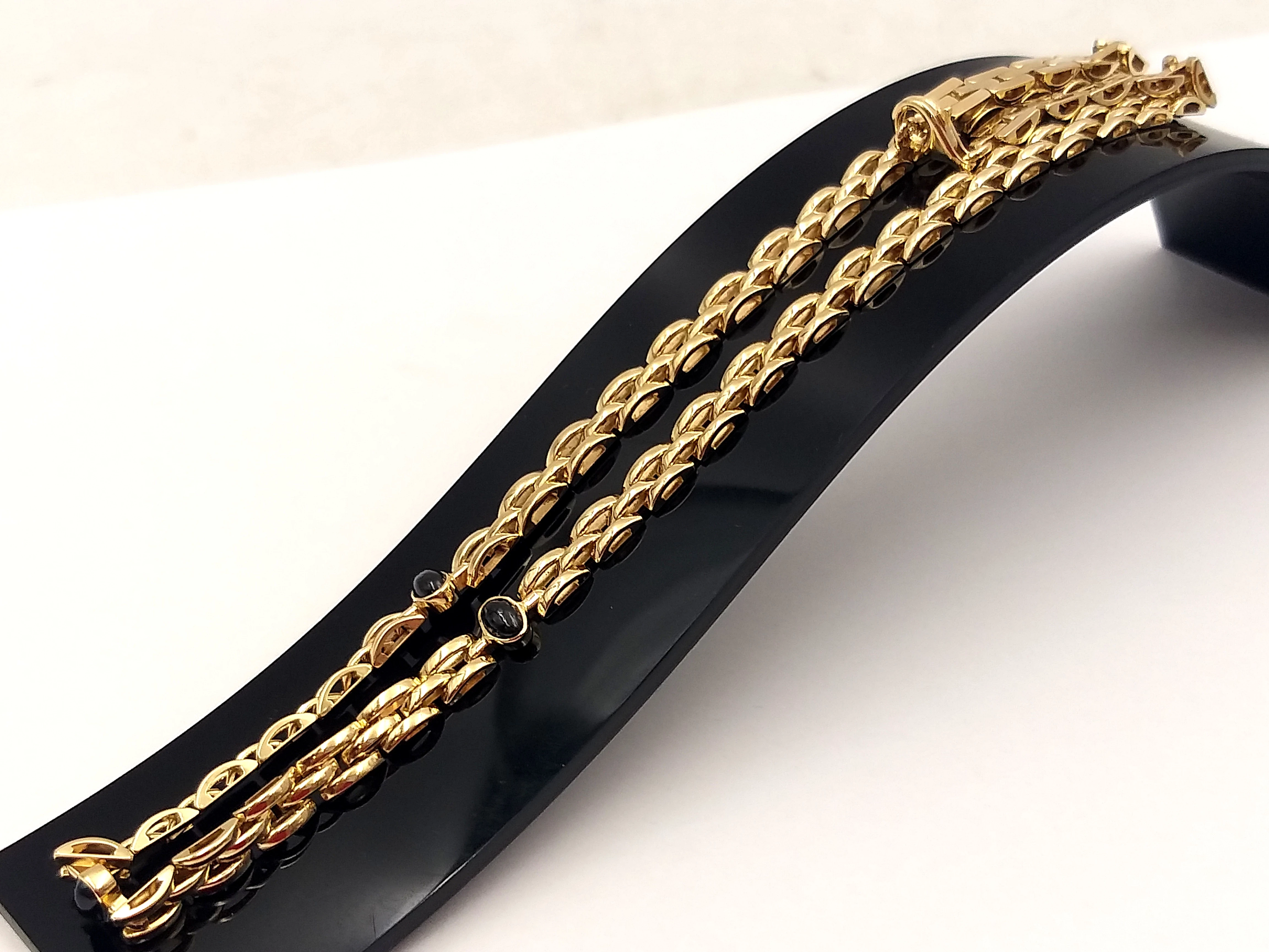 zloty-lancuszek-naszyjnik-z-kamieniami-585-3107g-43-cm-splot-2208-231618