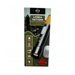 LATARKA TAKTYCZNA WILD TREK + OŚWIETLENIE ALARMOWE