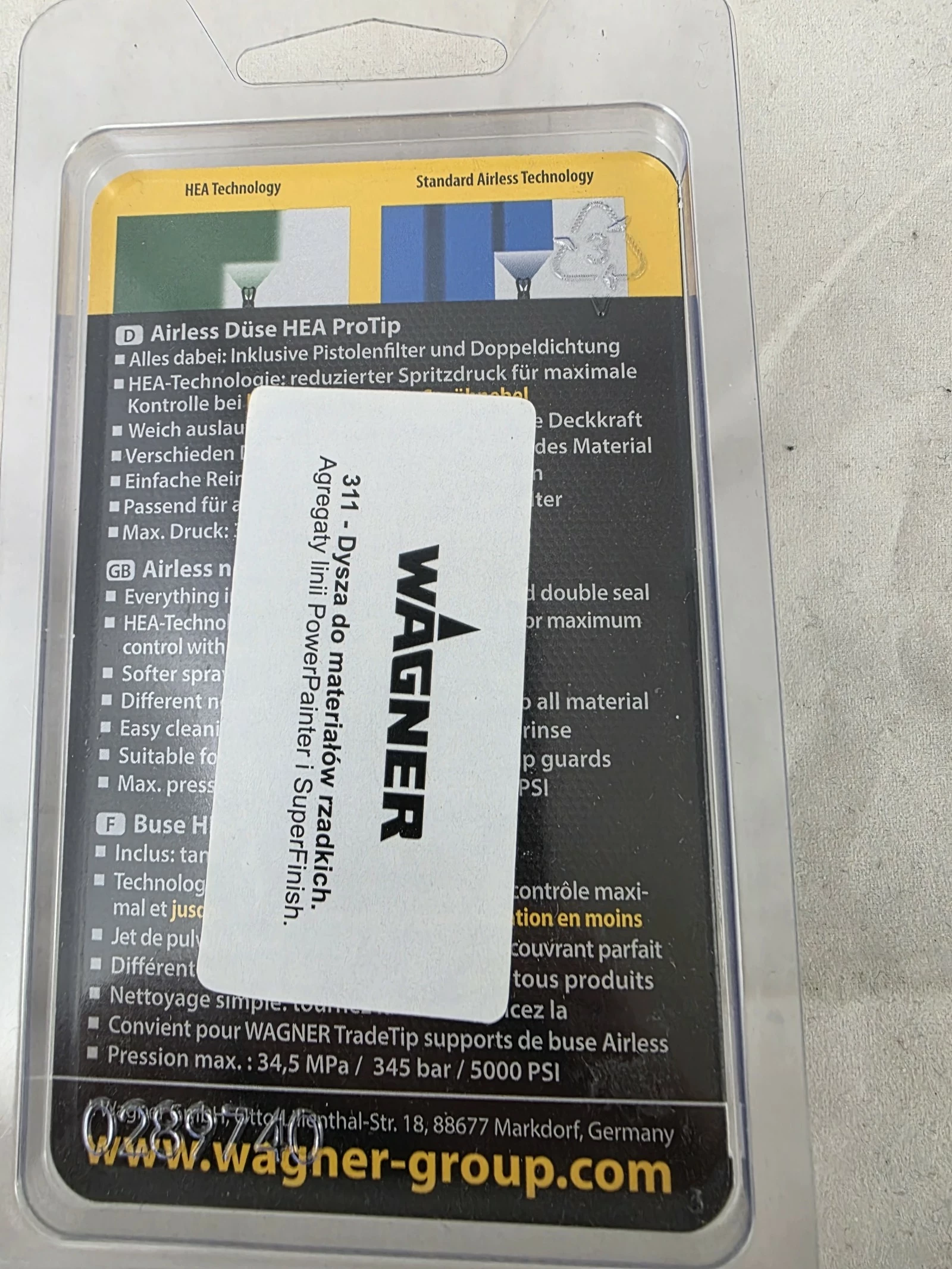 dysza-malarska-wagner-hea-protip-311-z-filtrem-ean-gtin-024964270910