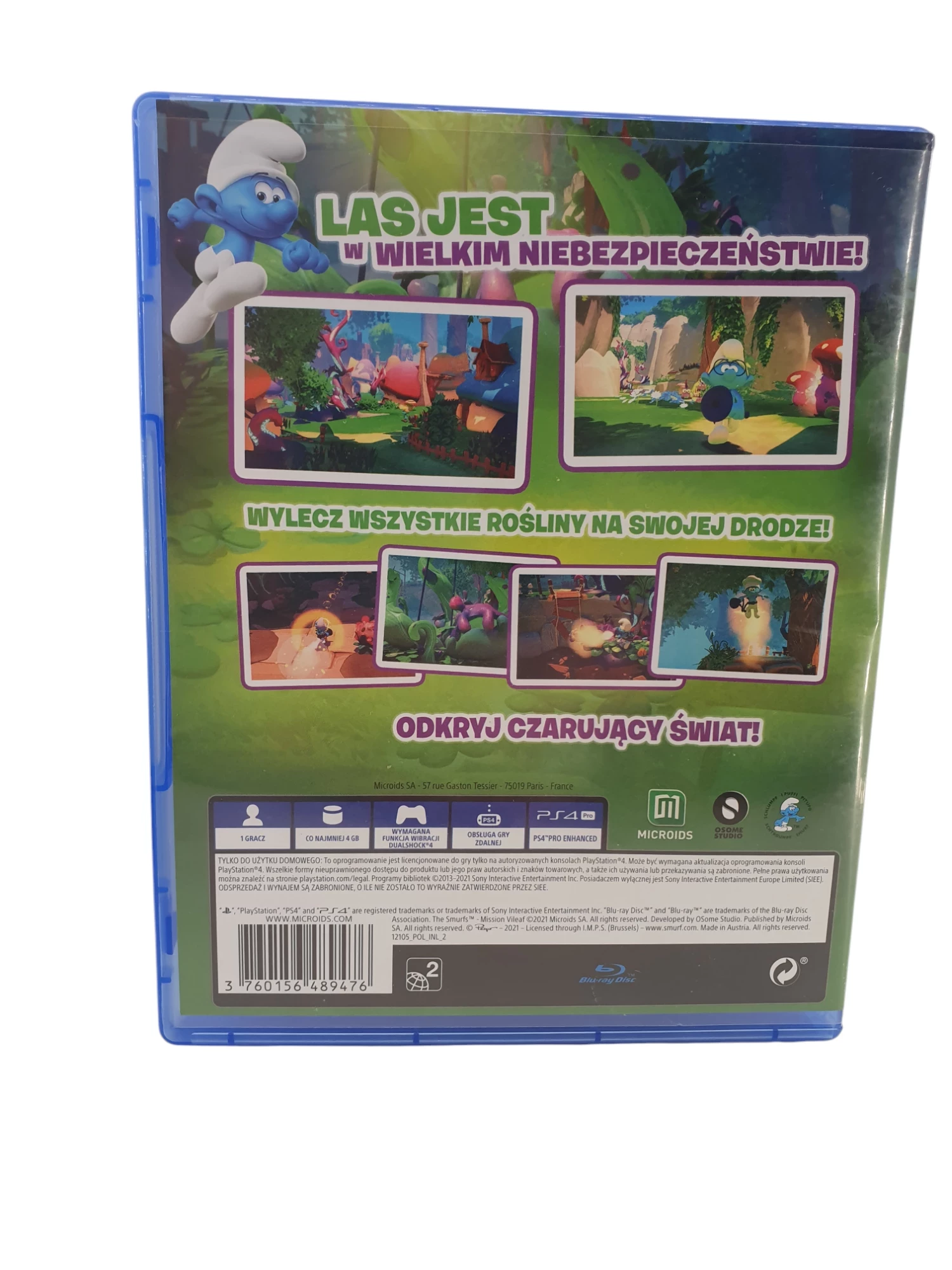 smerfy-misja-zlolisc-playstation-4-ps4-pudelkowa-ean-gtin-3760156489063