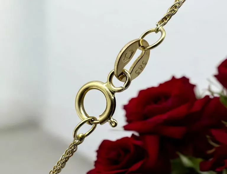 sliczny-zloty-lancuszek-z-zawieszka-serce-585-204g-47cm-splot-2208-9