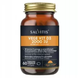 WITAMINA D 2000 SALVITIS VEGE VIT, JAKOŚĆ PREMIUM, WEGAŃSKA