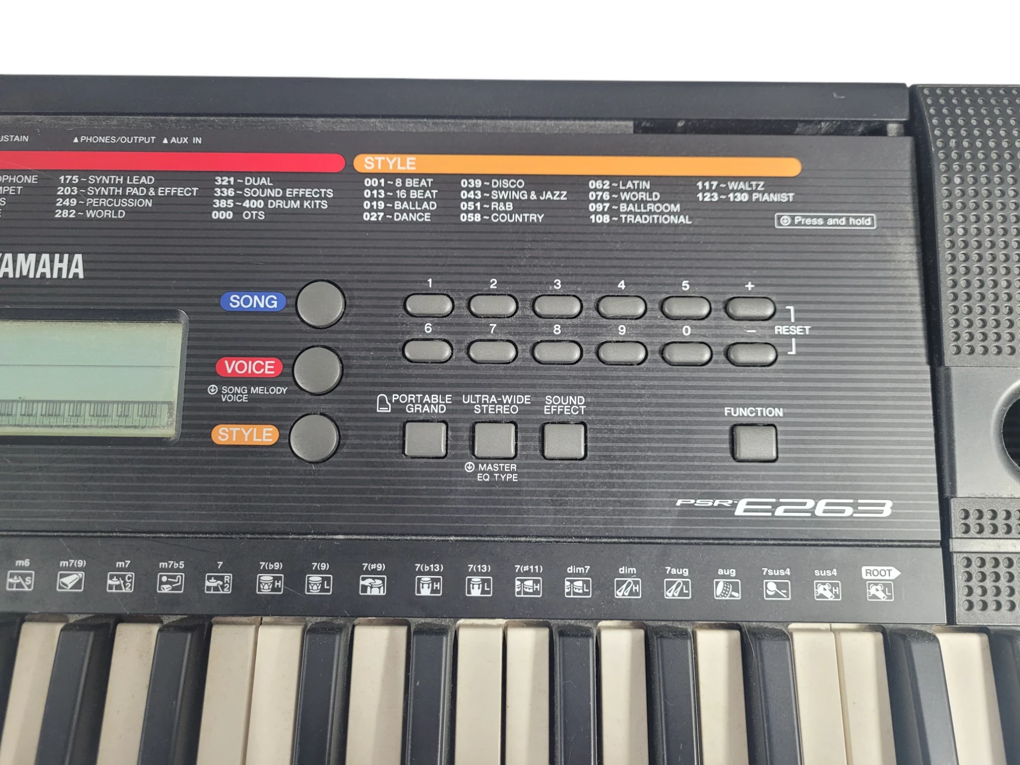 keyboard-yamaha-psr-e263-stan-11323-2