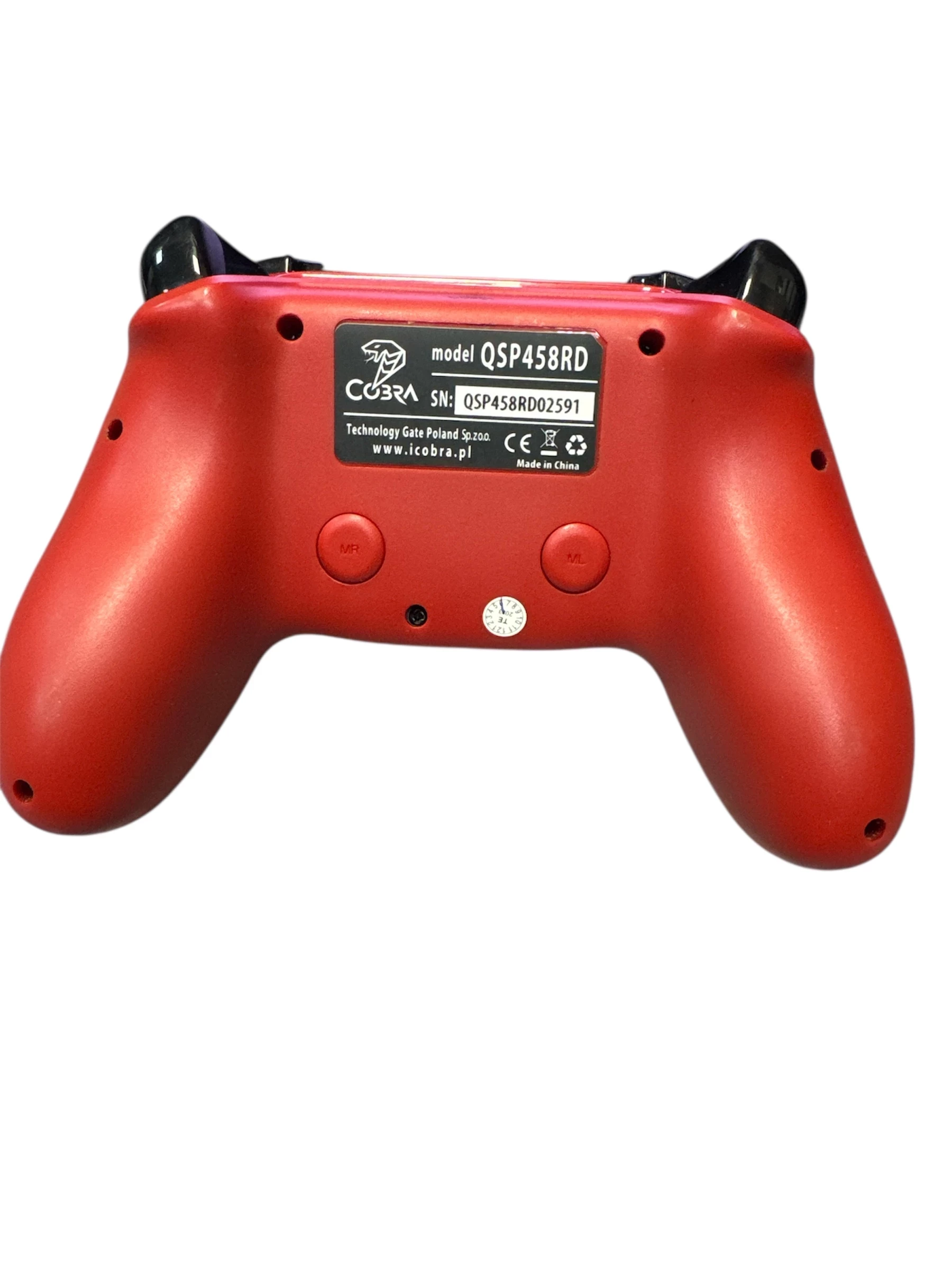 pad-kontroler-ps4-cobra-qsp458rd-czerwony-stan-11323-2
