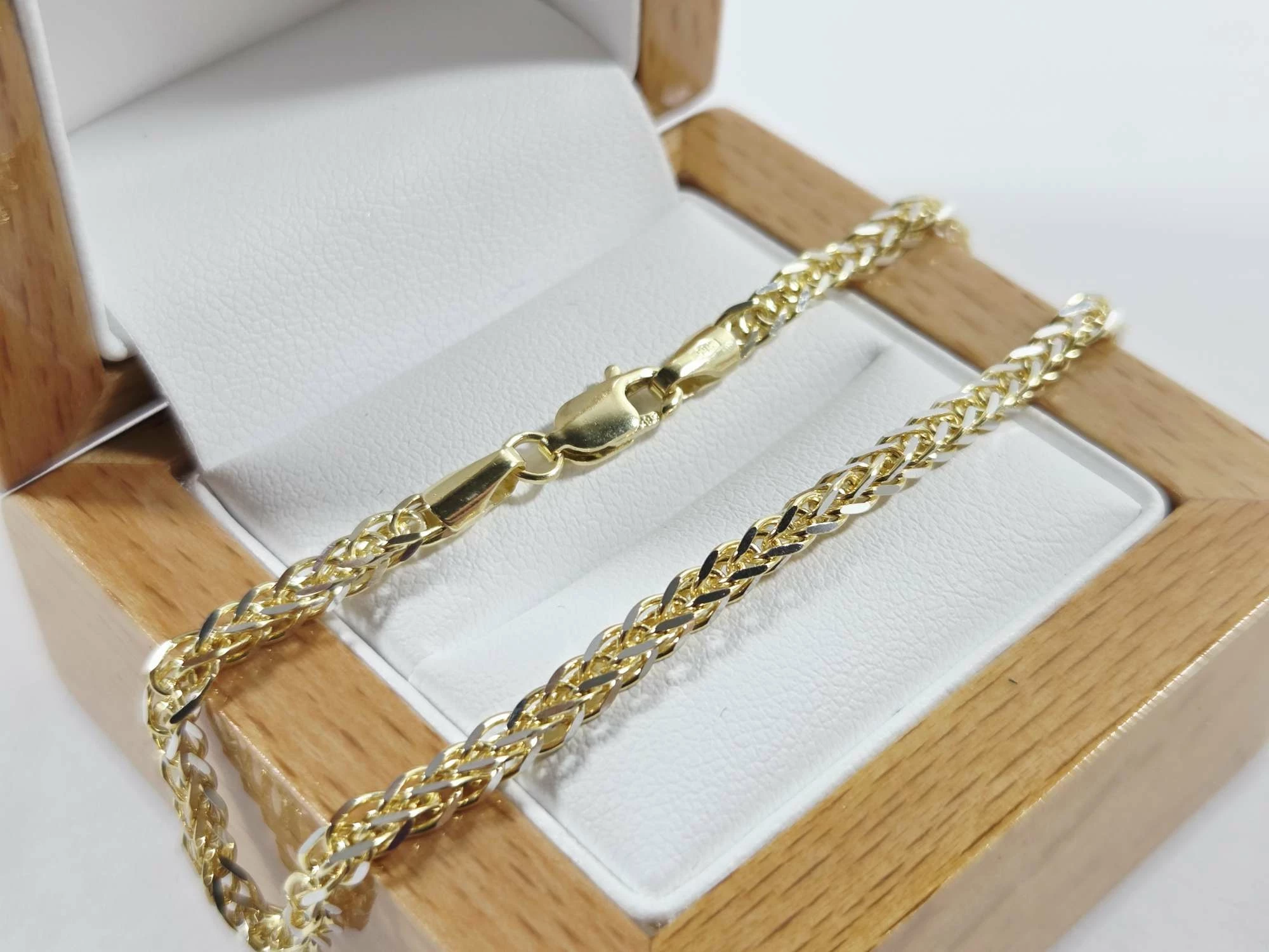 nienoszona-zlota-bransoletka-lisi-ogon-20cm-585-558g-piatkowska-92-poznan