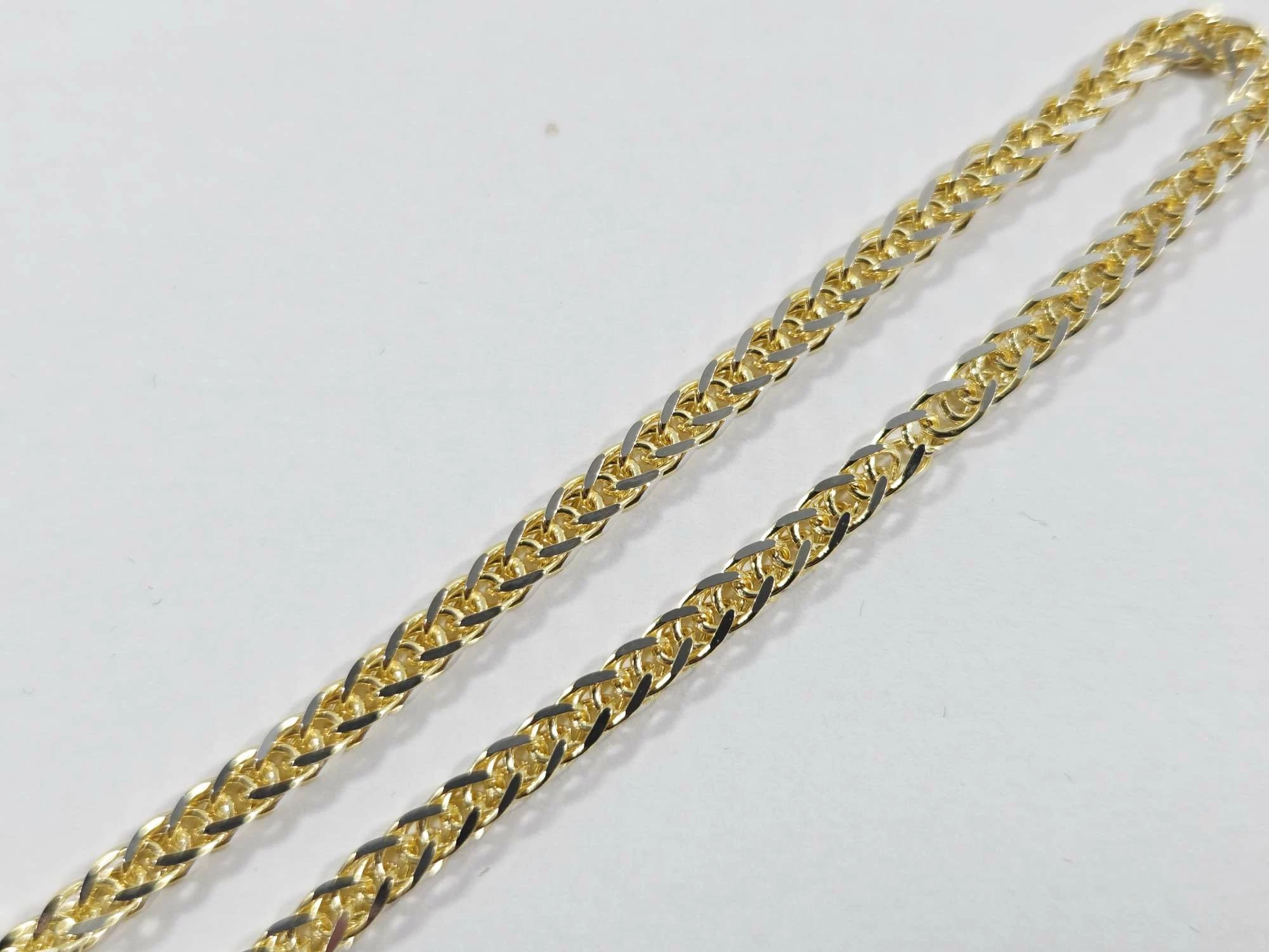 nienoszona-zlota-bransoletka-lisi-ogon-20cm-585-558g-dlugosc-calkowita-2000