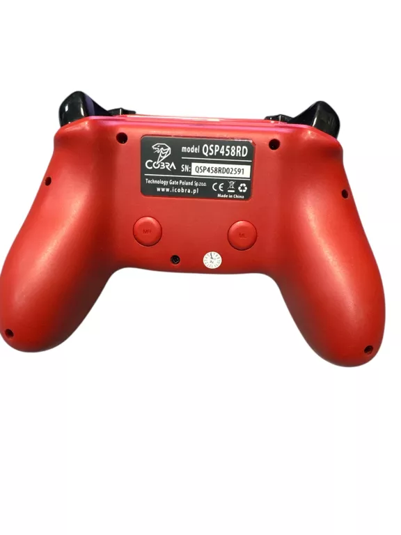 pad-kontroler-ps4-cobra-qsp458rd-czerwony-stan-11323-2