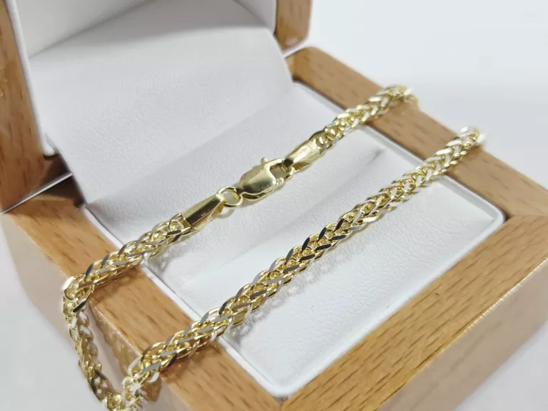 nienoszona-zlota-bransoletka-lisi-ogon-20cm-585-558g-piatkowska-92-poznan