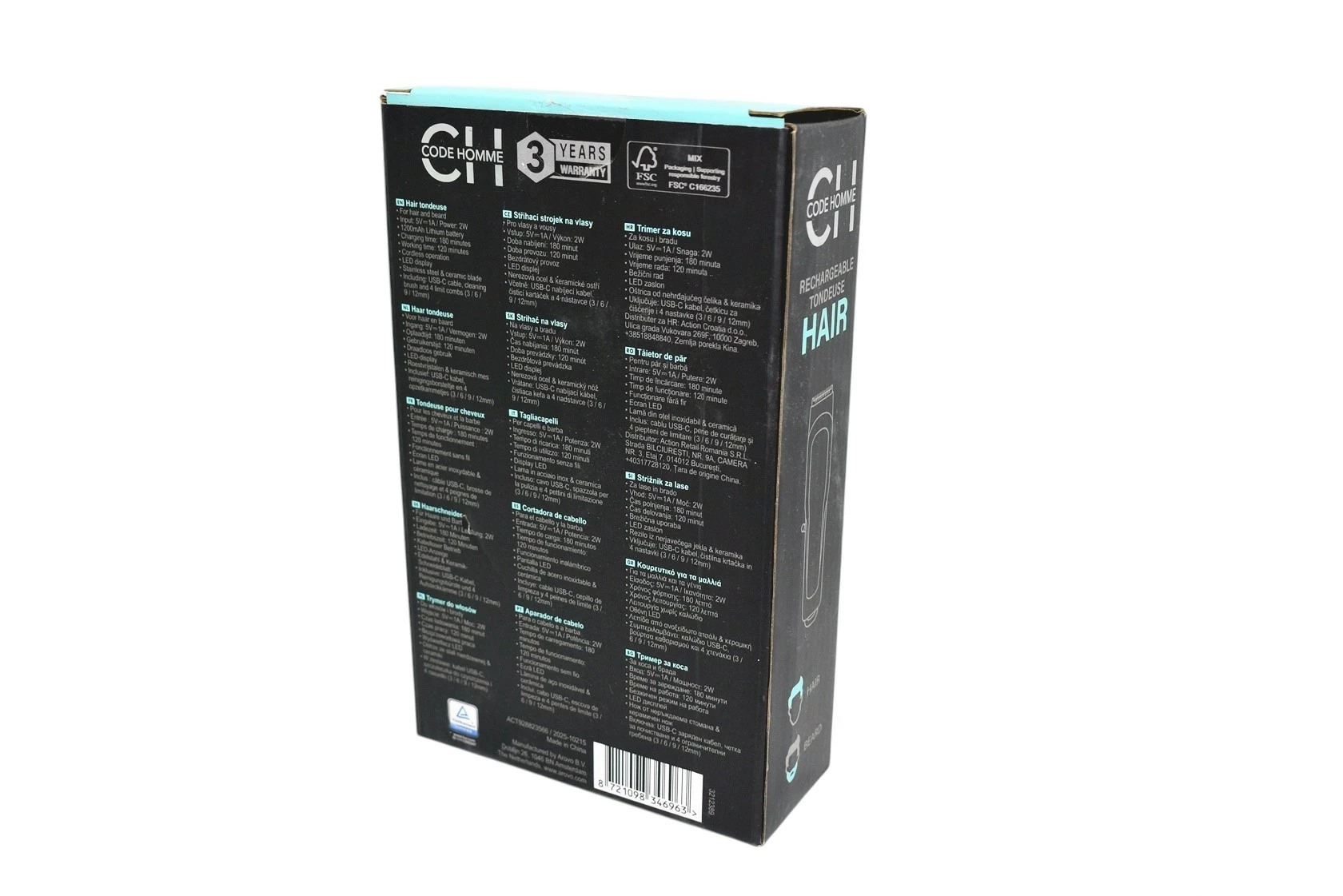 maszynka-do-wlosow-code-homme-ean-gtin-8720297450822