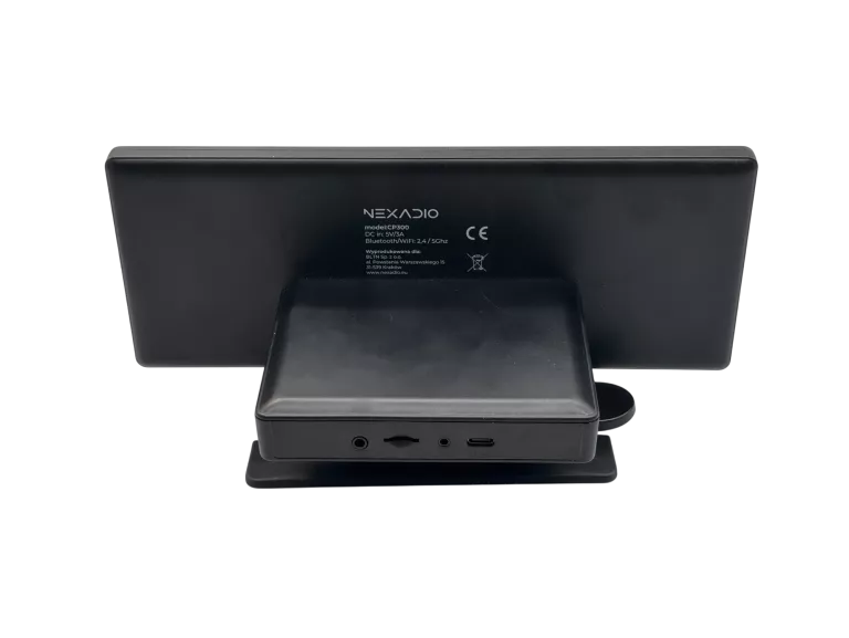 tablet-nexadio-cp300-bezprzewodowy-carplay-czarny-gw042027-zalaczone-wyposazenie-kabel-aux-ladowarka