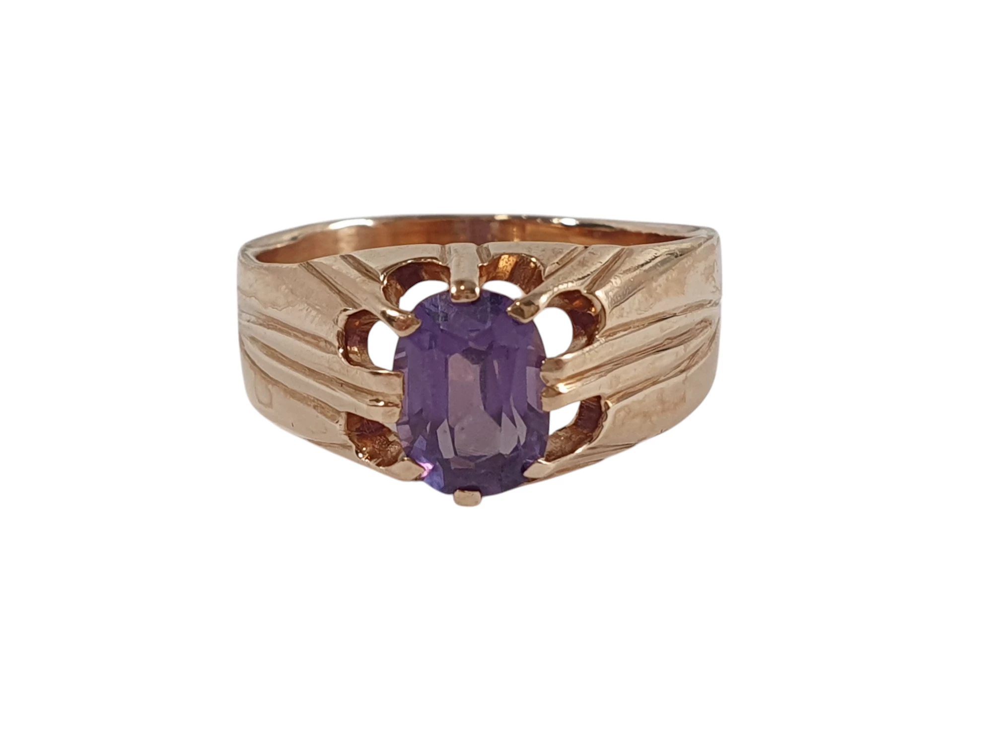 piekny-zloty-pierscionek-ametyst-585-537g-r-17-gwiezdna-21-elblag