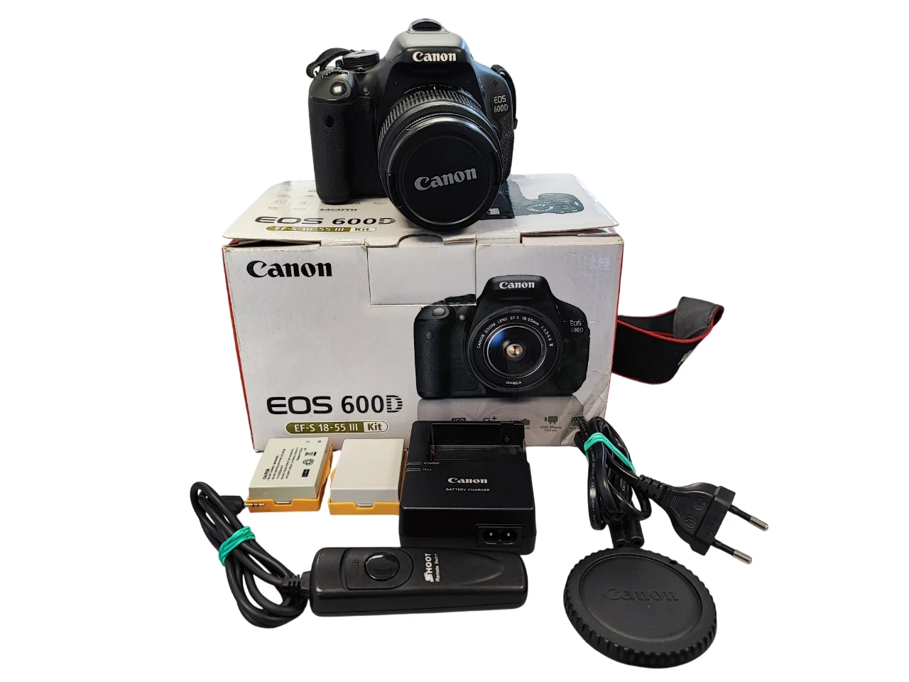 lustrzanka-canon-600d-obiektyw-canon-18-55mm-3-baterie-wyszynskiego-54-piekary-spj