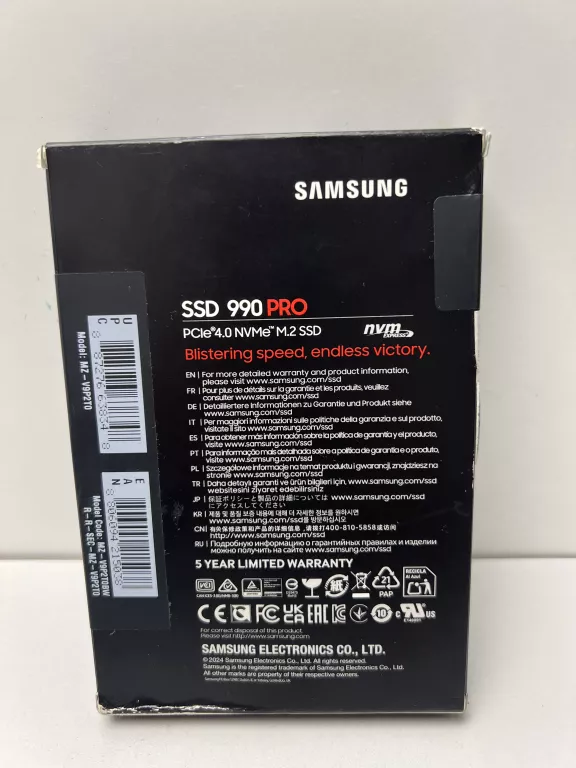 dysk-ssd-samsung-990-pro-mz-v9p2t0bw-2tb-nvme-m2-ean-gtin-8806094215038