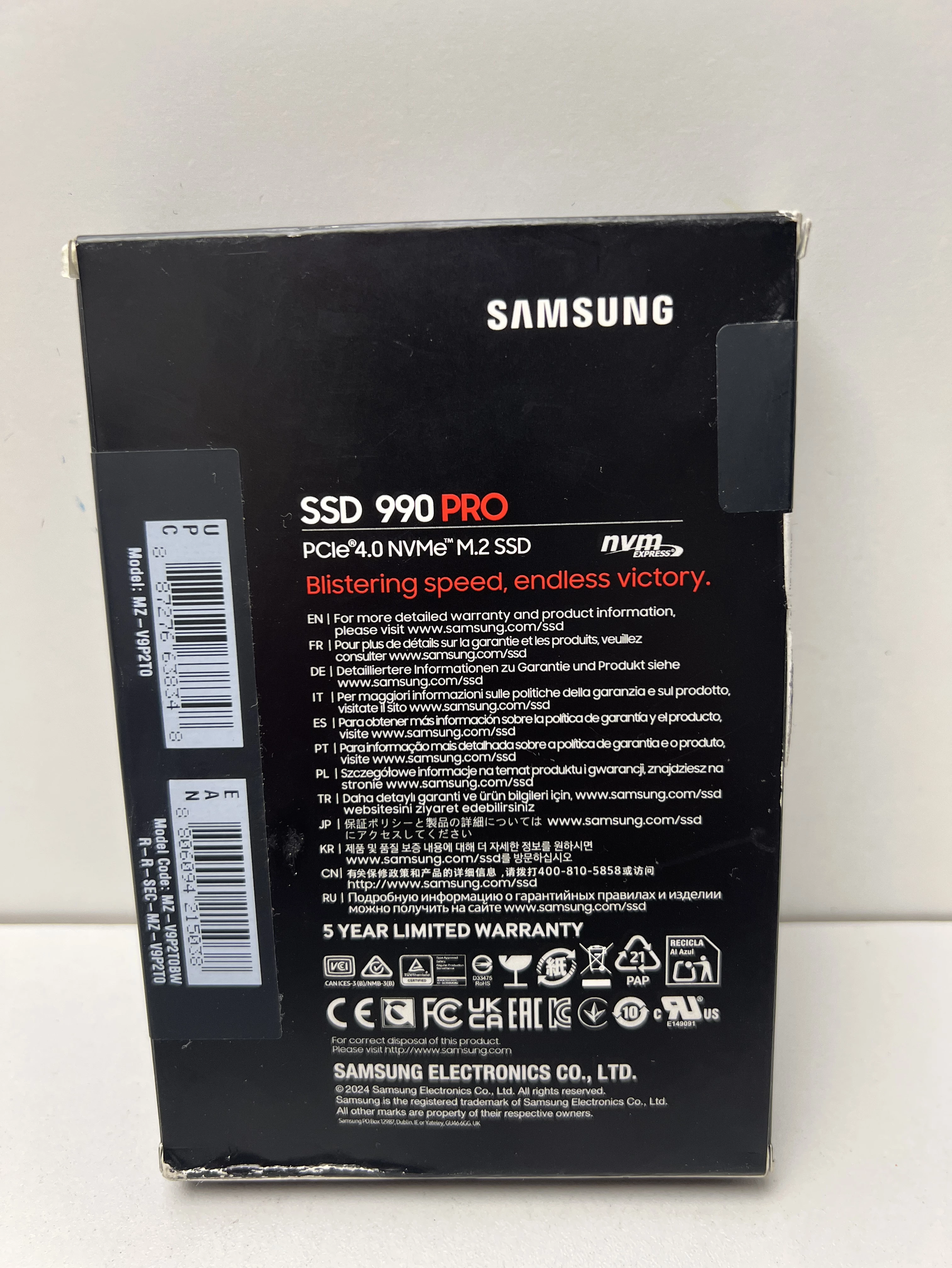 dysk-ssd-samsung-990-pro-mz-v9p2t0bw-2tb-nvme-m2-ean-gtin-8806094215038