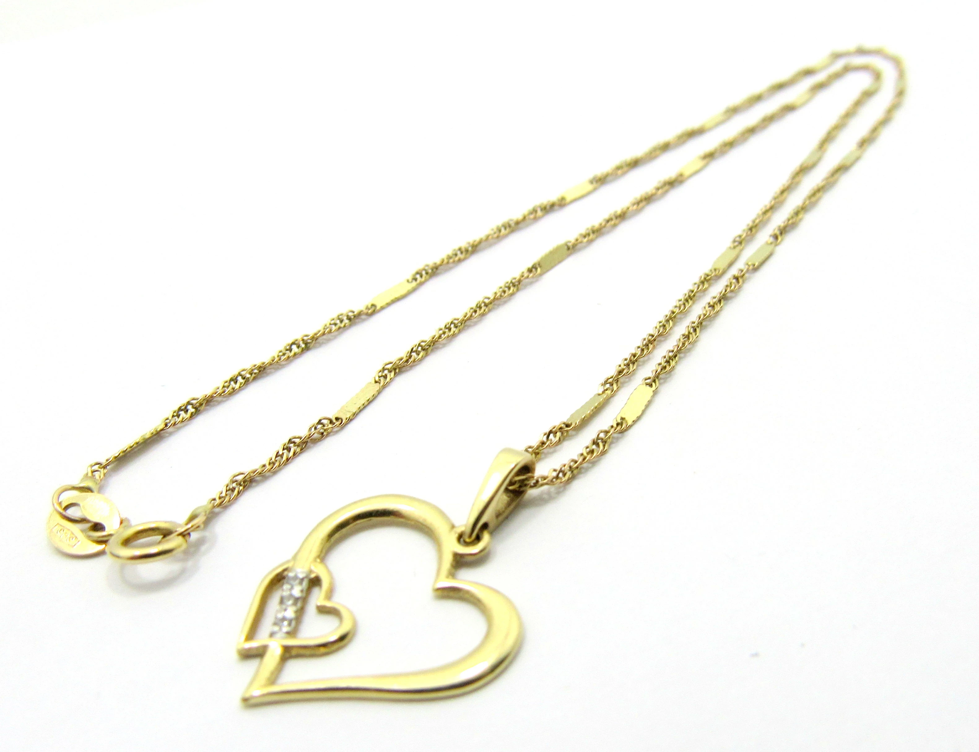 zloty-lancuszek-269-g-pr-585-45-cm-serce-zelazna-67-warszawa