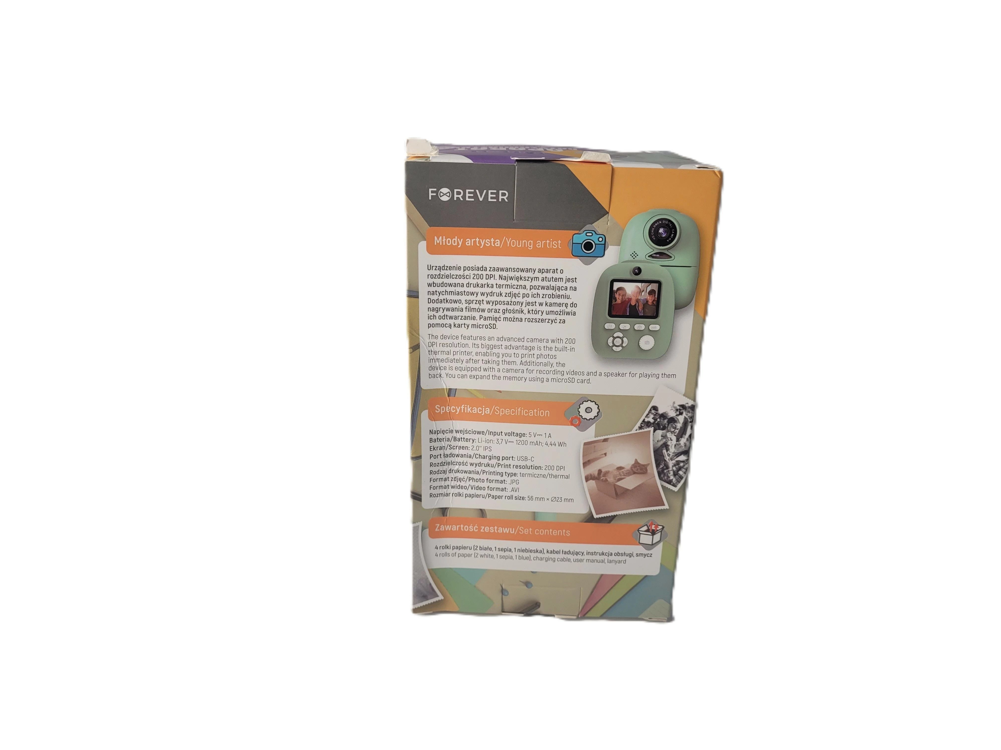 aparat-natychmiastowy-forever-instant-camera-ean-gtin-5907504565903