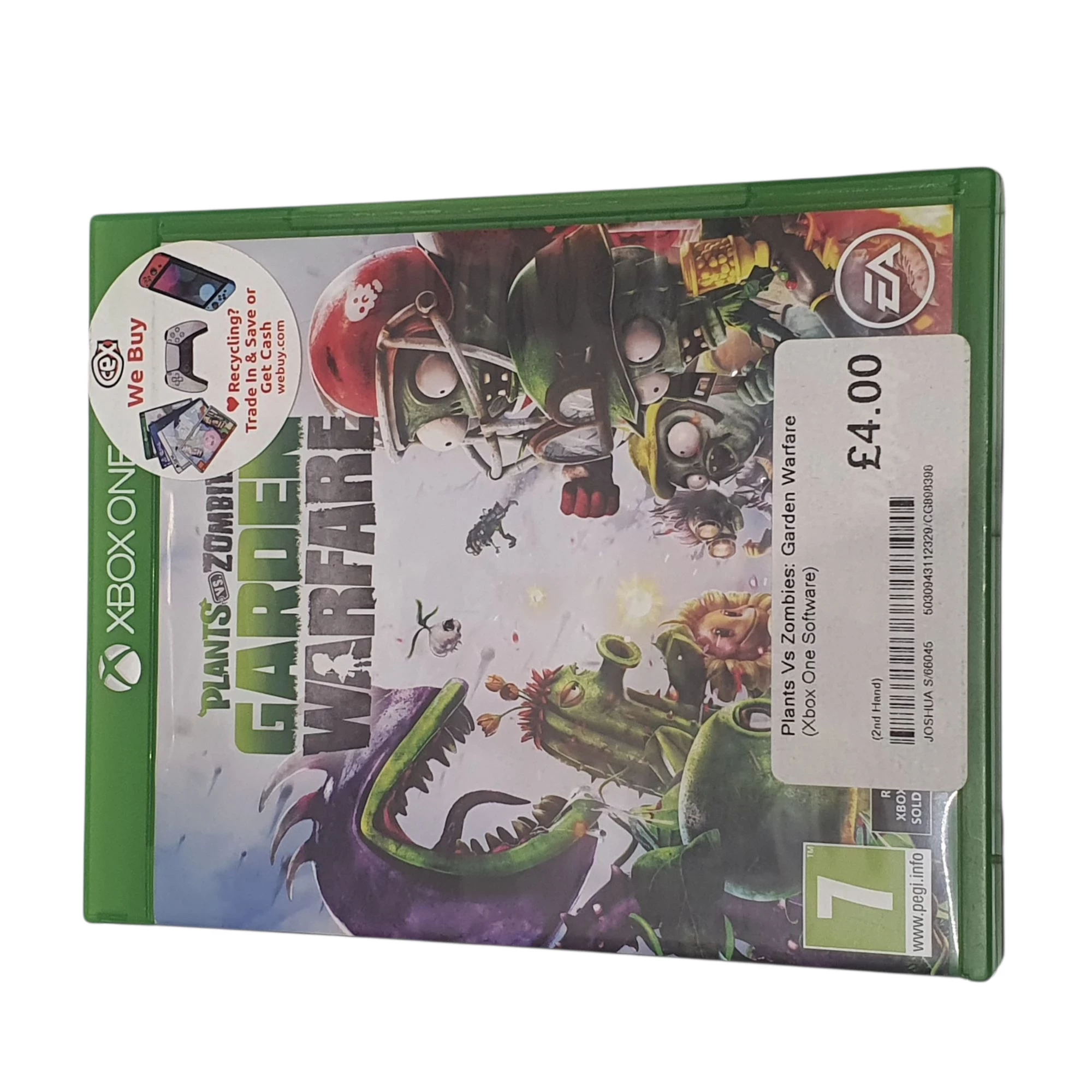 GRA XBOX ONE - PLANTS VS ZOMBIES- GARDEN WARFARE | Gry na konsole ...
