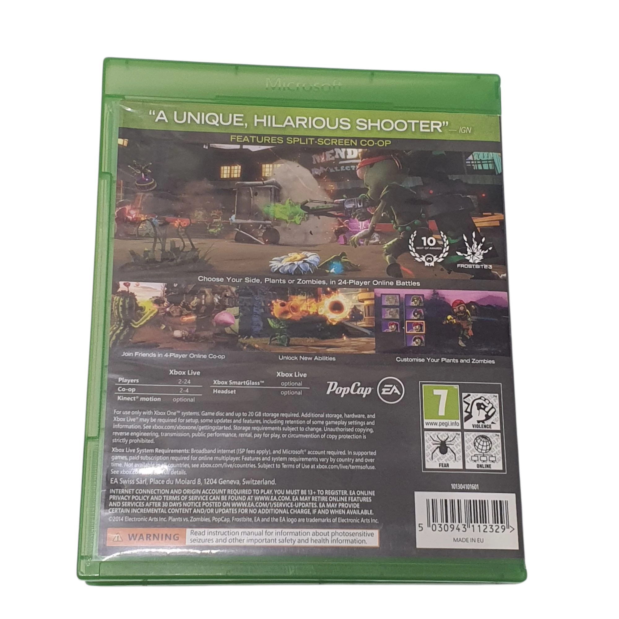 GRA XBOX ONE - PLANTS VS ZOMBIES- GARDEN WARFARE | Gry na konsole ...