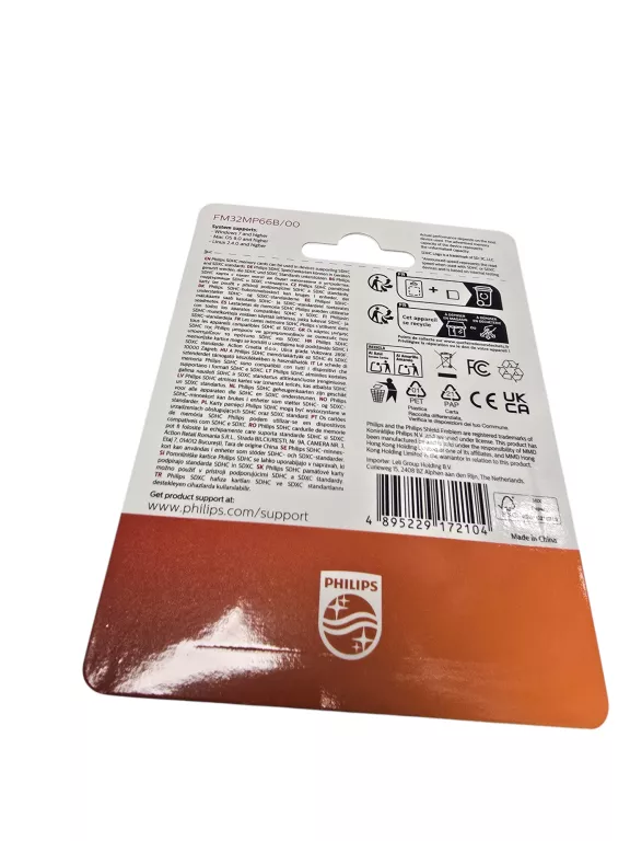 karta-pamieci-microsd-z-adapterem-philips-32gb-ean-gtin-4895229144521