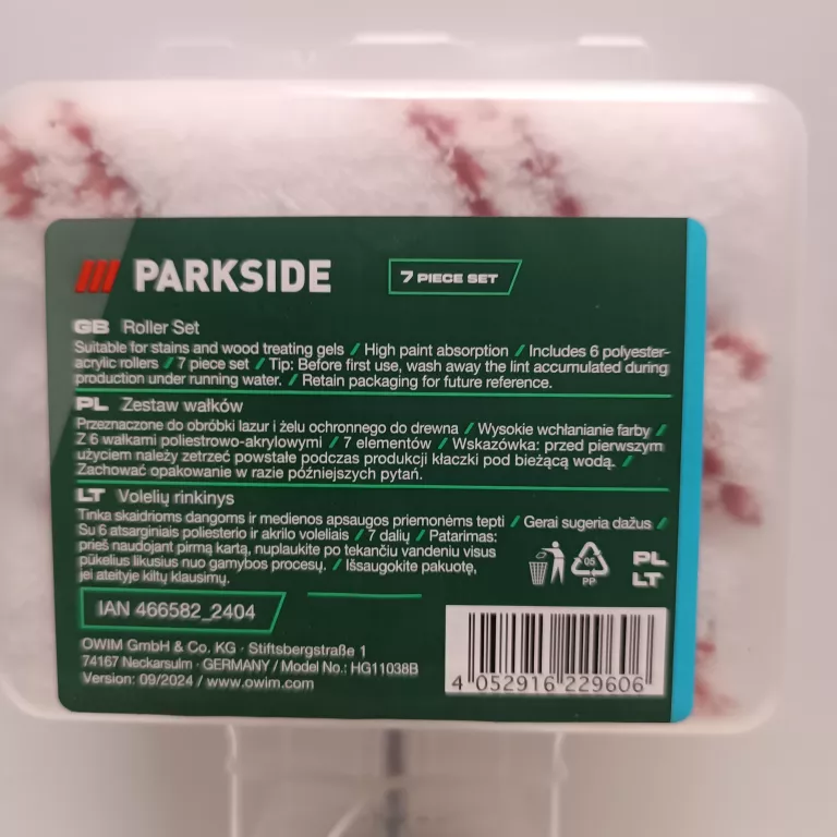 parkside-zestaw-walkow-7-piece-ean-gtin-4052916229606