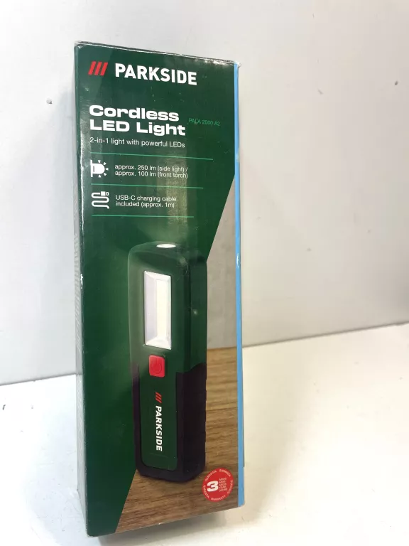parkside-akumulatorowa-latarka-lampa-warsztatowa-led-250-lm-usb-c-osiedle-centrum-d1-krakow