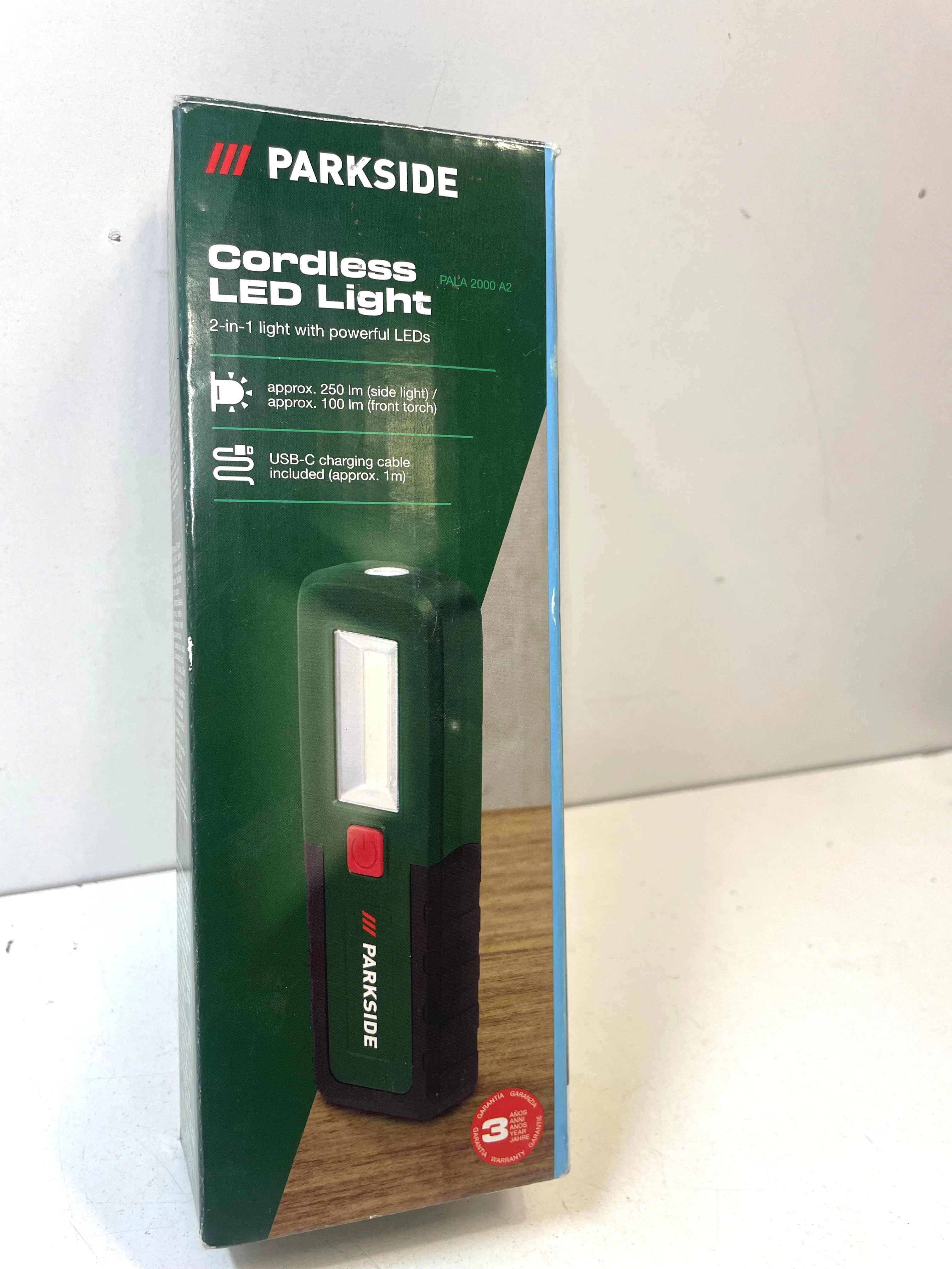 parkside-akumulatorowa-latarka-lampa-warsztatowa-led-250-lm-usb-c-osiedle-centrum-d1-krakow