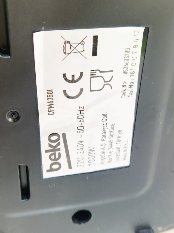 ekspres-przelewowy-beko-cfm6350i-model-cfm6350i