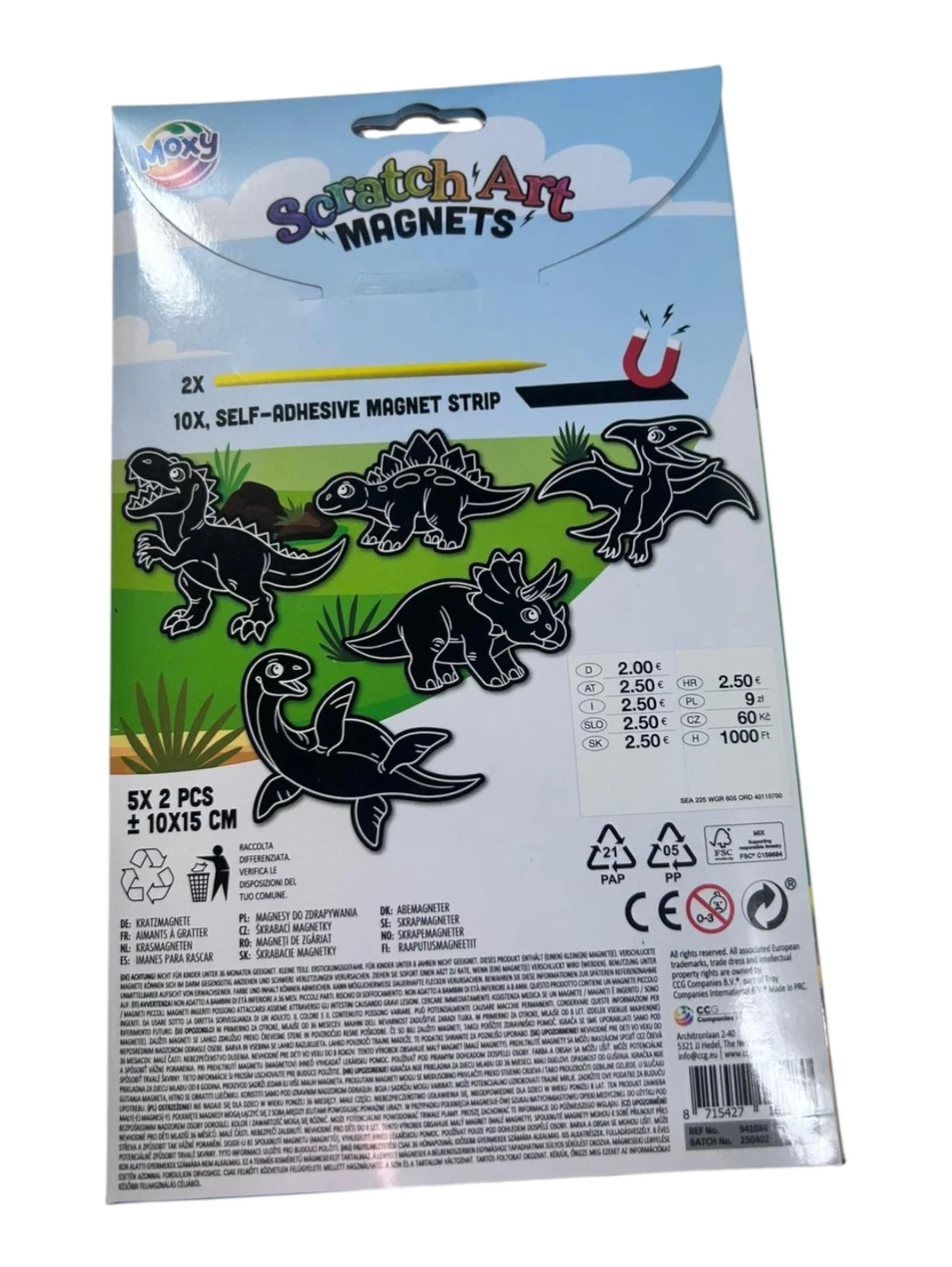 scratch-art-magnets-dinozaury-magnesy-do-zdrapywania-ean-gtin-8715427161723