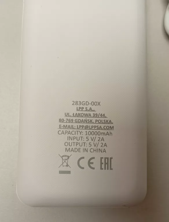 powerbank-sinsay-bialy-10-000-mah-stan-11323-2