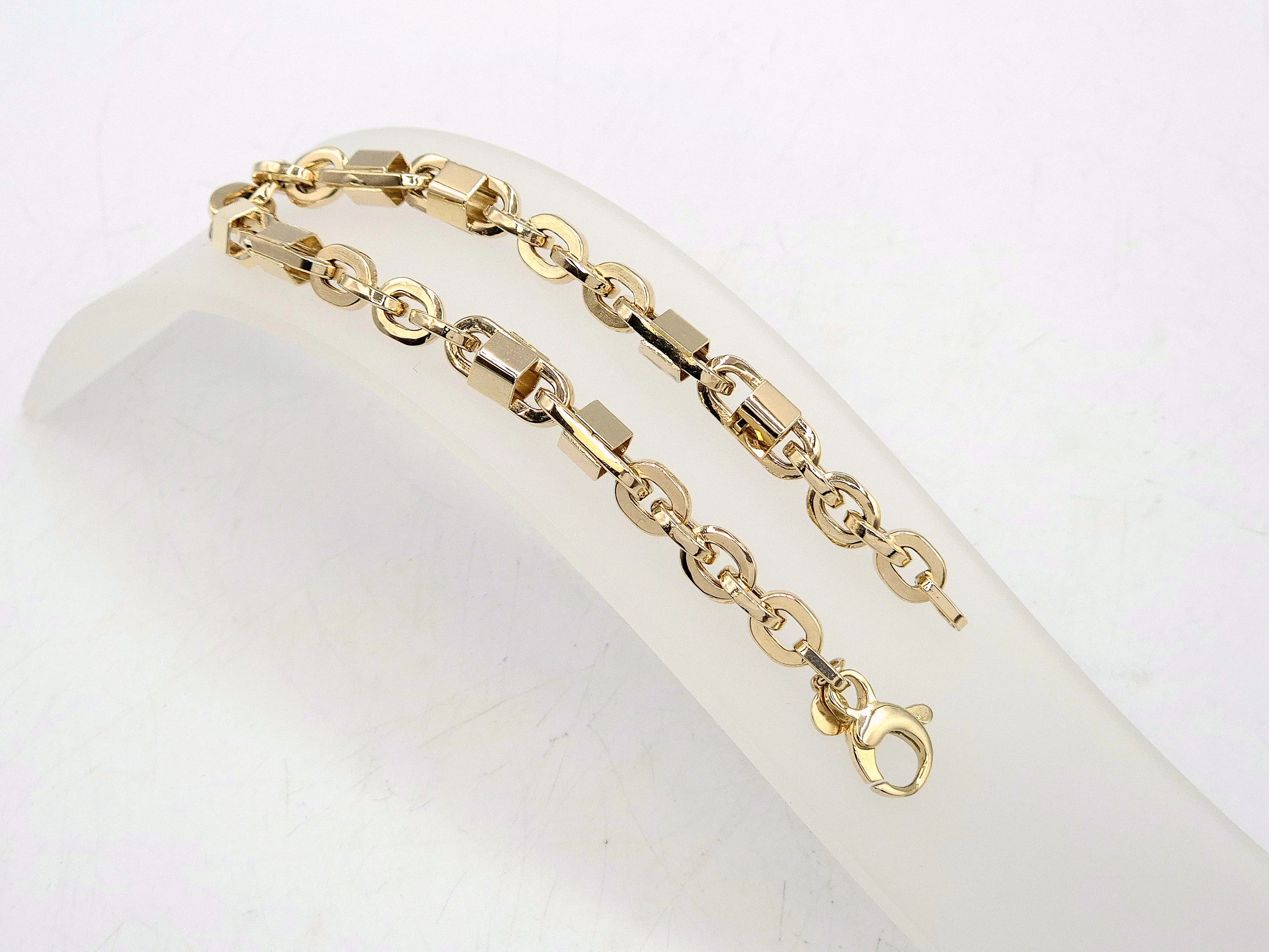 nienoszona-zlota-bransoletka-585-1451g-2150cm-stan-11323-2