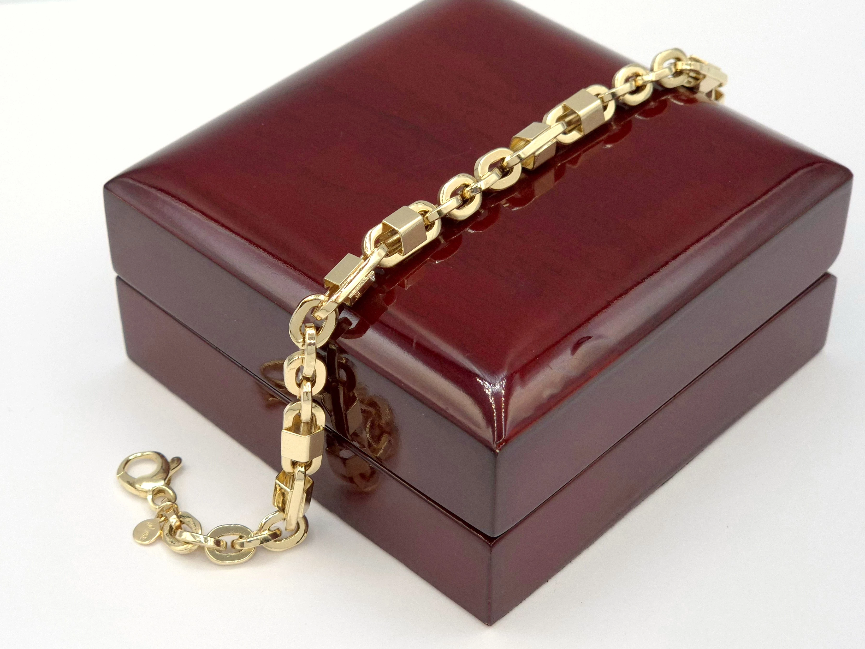 nienoszona-zlota-bransoletka-585-1451g-2150cm-kamien-17088-524288