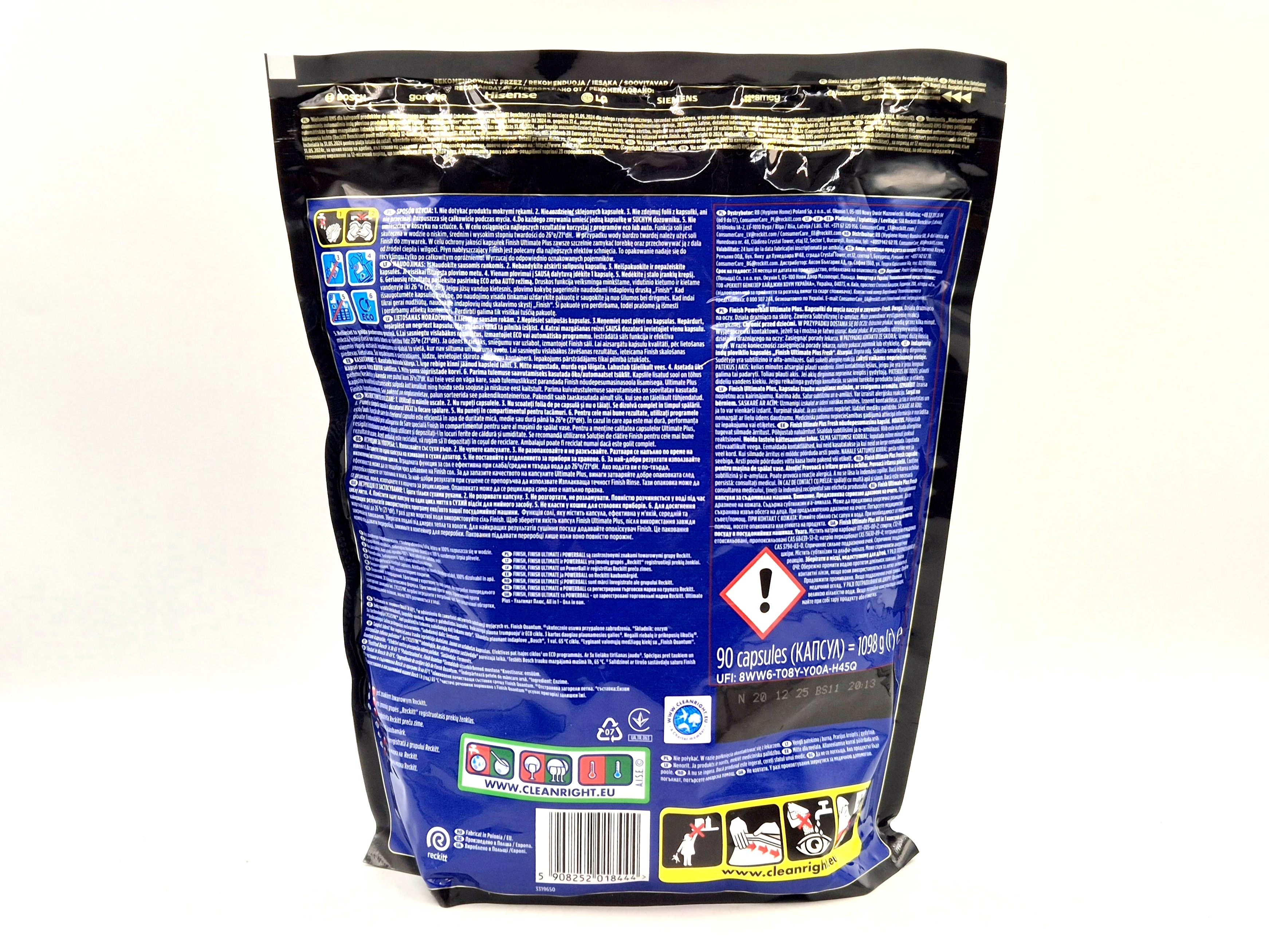 kapsulki-do-zmywarki-finish-ultimate-plus-fresh-90-sztuk-ean-gtin-5908252018444