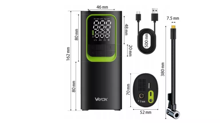 pompka-rowerowa-elektryczna-kompresor-samochodowy-8000mah-powerbank-vayox-ean-gtin-5907367614909