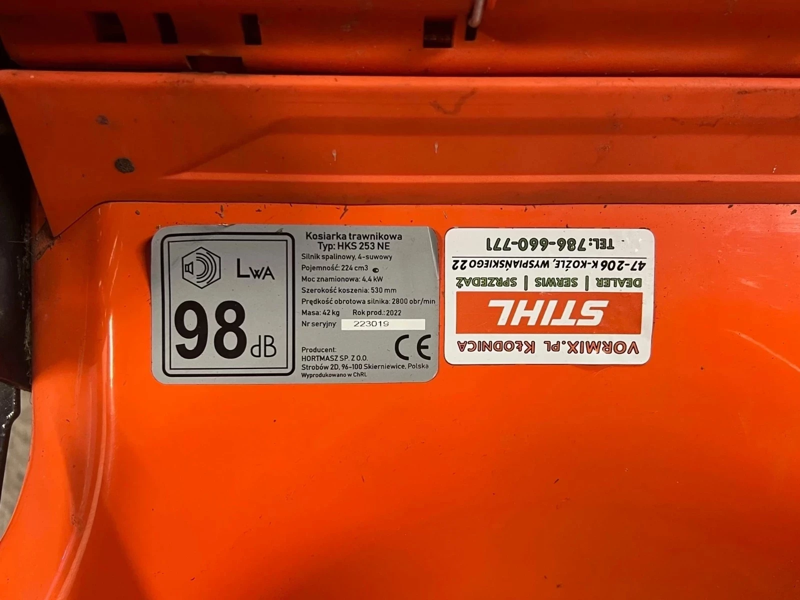 kosiarka-spalinowa-hortmasz-z-napedem-hks-253-ne-6km-53cm-2022r-moc-silnika-spalinowego-600