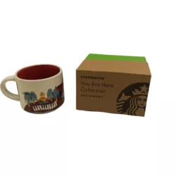 KUBEK FILIŻANKA STARBUCKS YOU ARE HERE WARSAW 59ML WARSZAWA