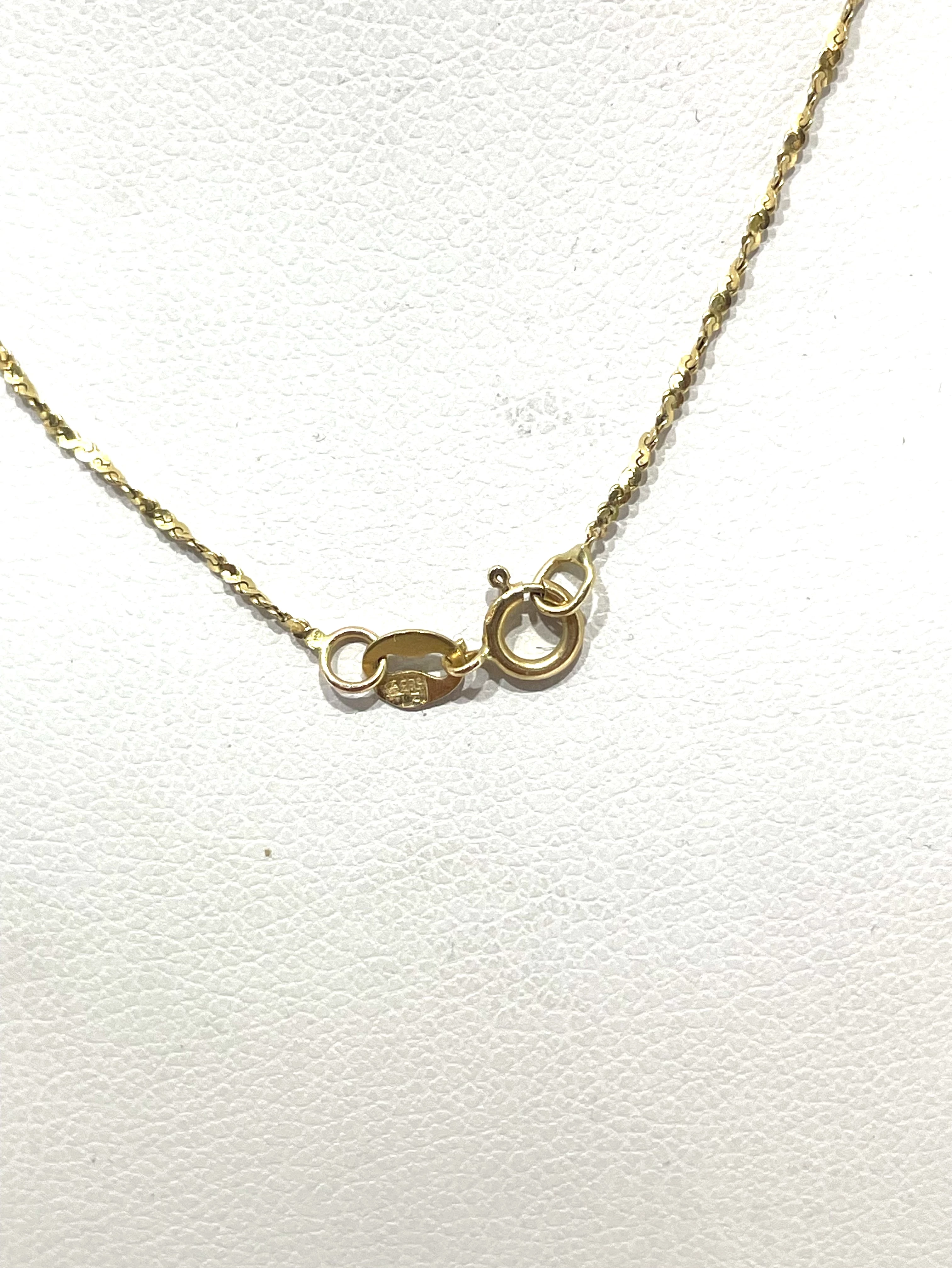 sliczny-lancuszek-z-zawieszka-585-46cm-140g-stan-11323-2