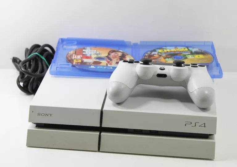 konsola-sony-playstation-4-500-gb-bialy-cuh-1216a-pad-gta-v-crash-wojciechowskiego-39-warszawa