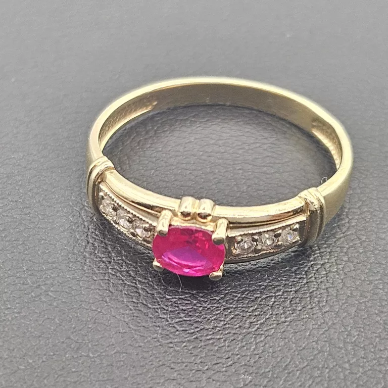 zloty-pierscionek-z-rozowym-oczkiem-585-221g-r16-rodzaj-2205-2