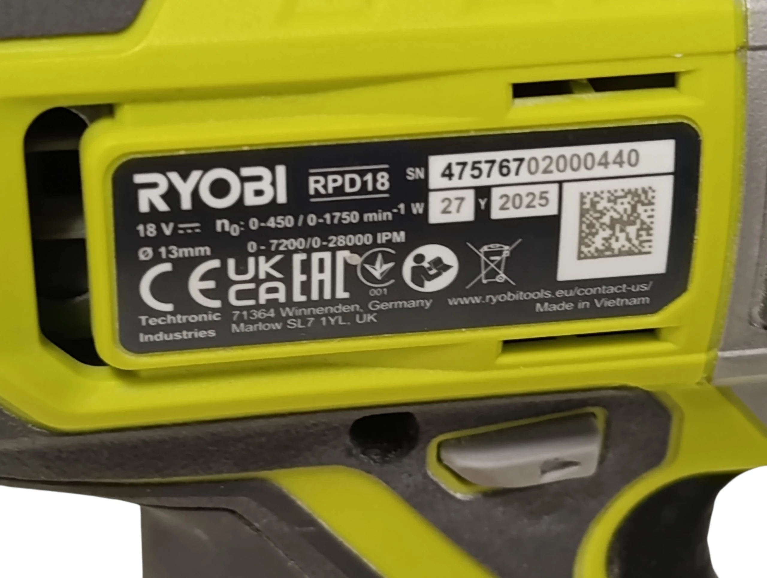 wiertarko-wkretarka-ryobi-rpd18-18v-z-akumulatorem-swietny-stan-napiecie-v-128551-6