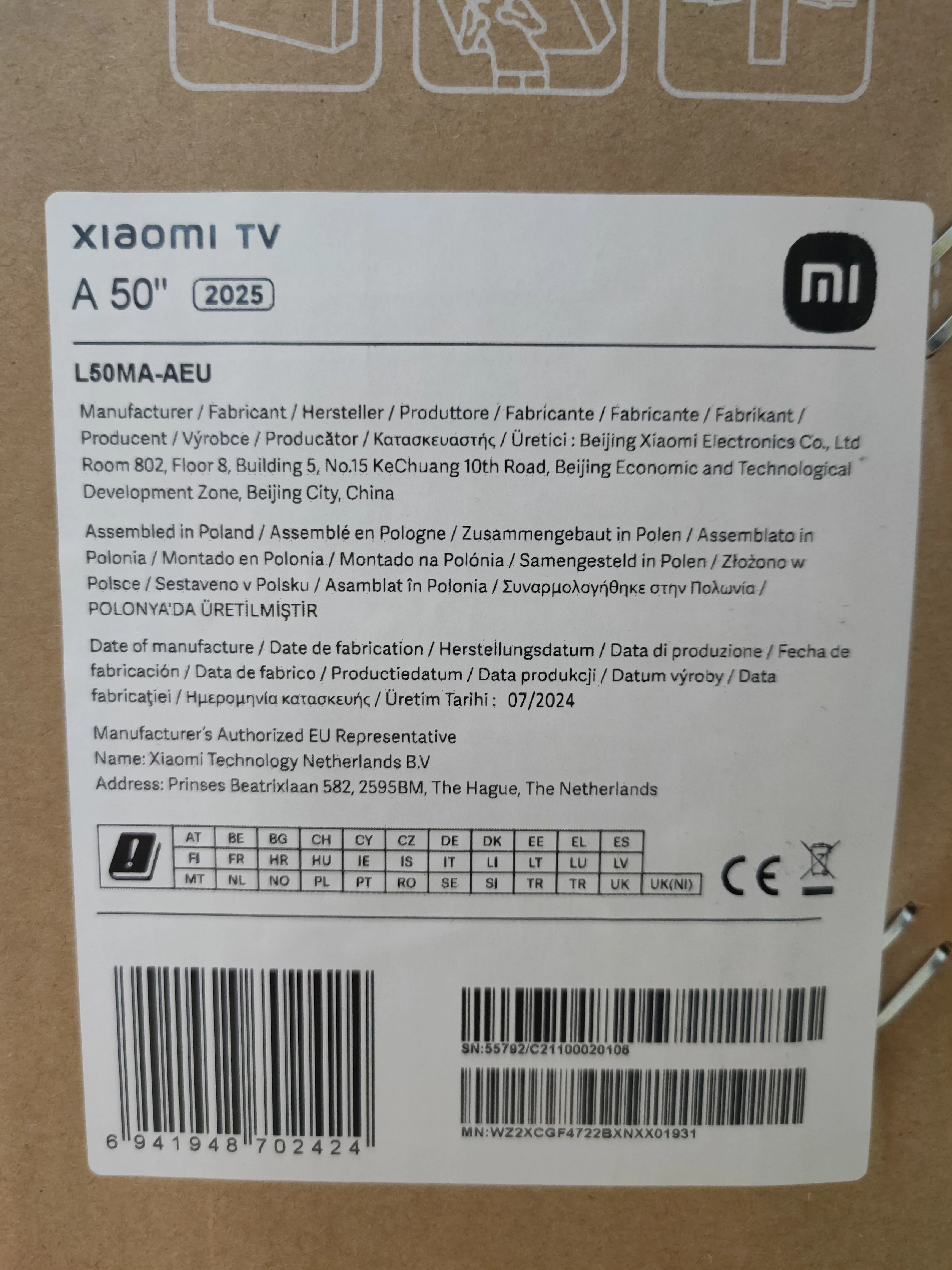 telewizor-xiaomi-tv-a-50-l50ma-aeu-ean-gtin-6941948702424