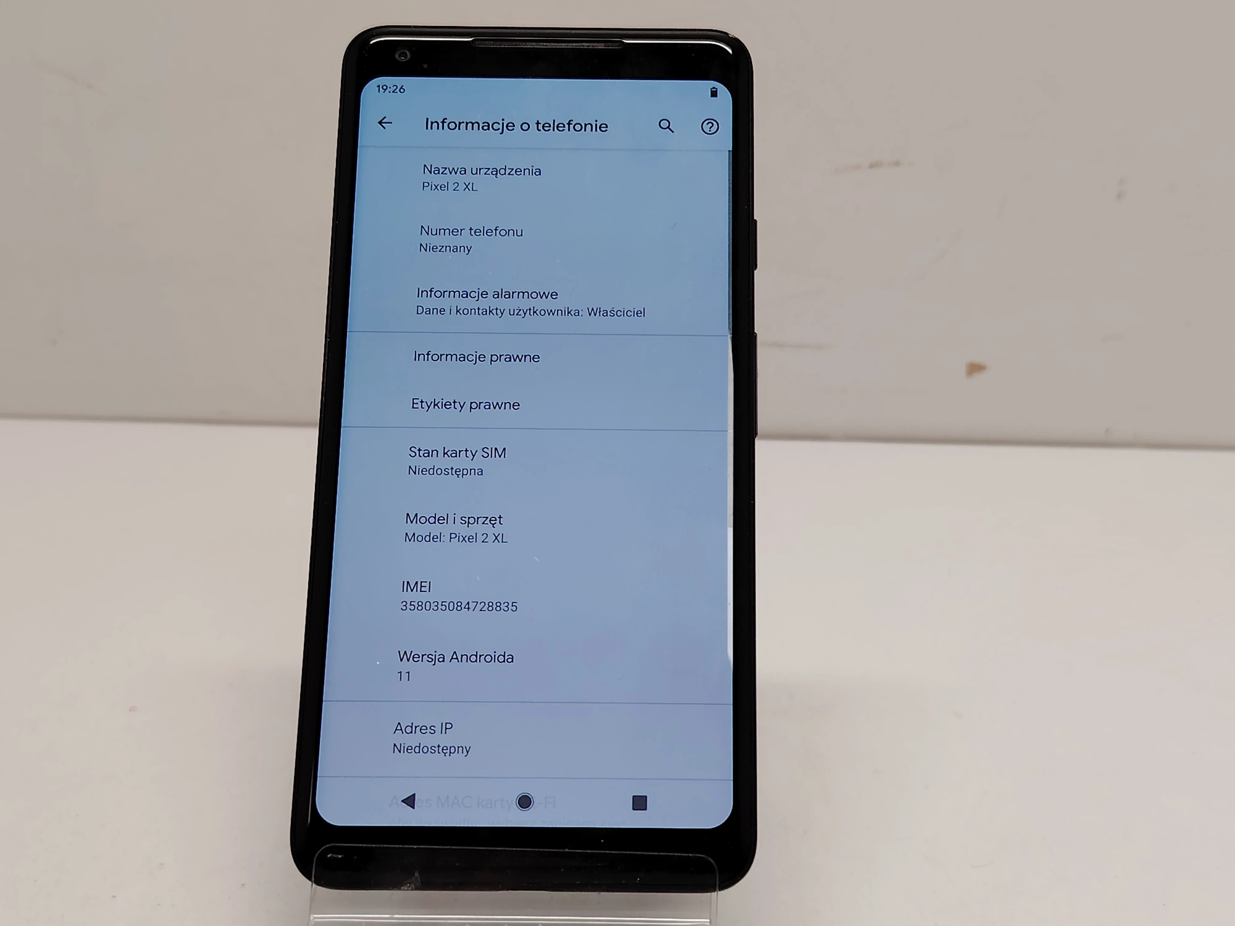 telefon-smartfon-google-pixel-2-xl-ean-gtin-842776100986