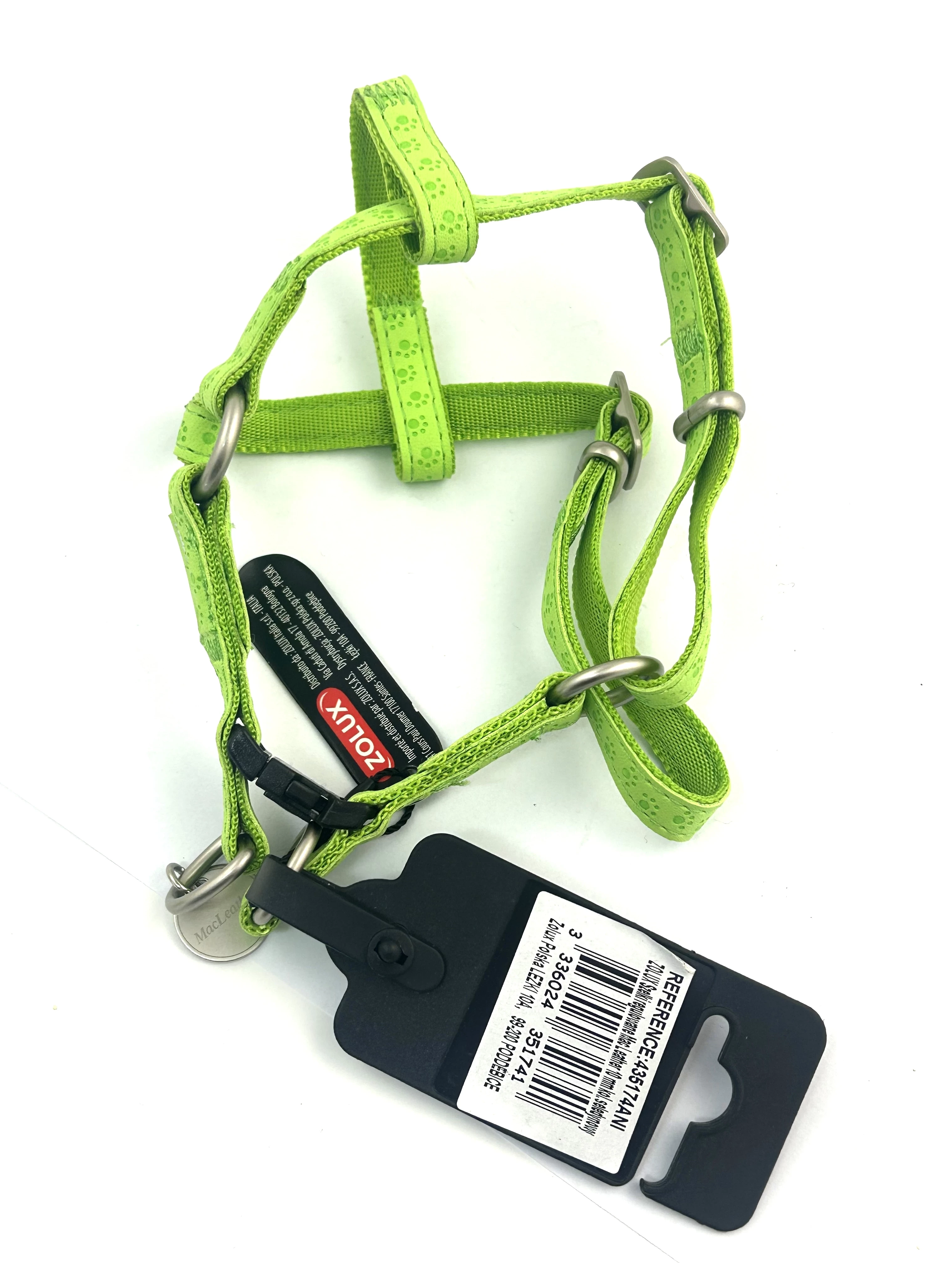 szelki-spacerowe-zolux-38-x-26-cm-zielone-1-go-maja-11a-libiaz