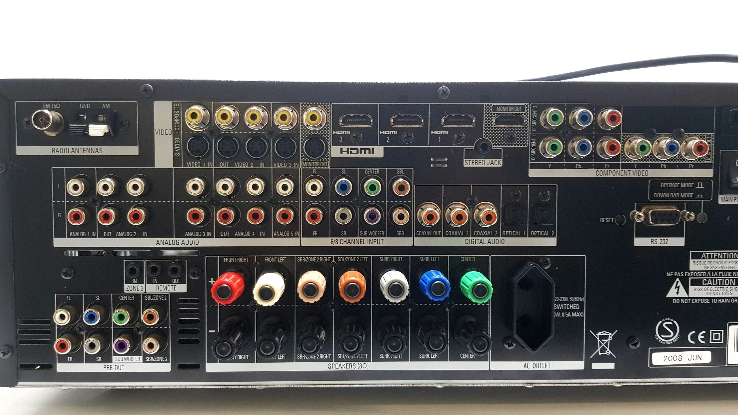 amplituner-harman-kardon-avr-255-stan-bardzo-dobry-kod-producenta-harman-kardon-avr-255