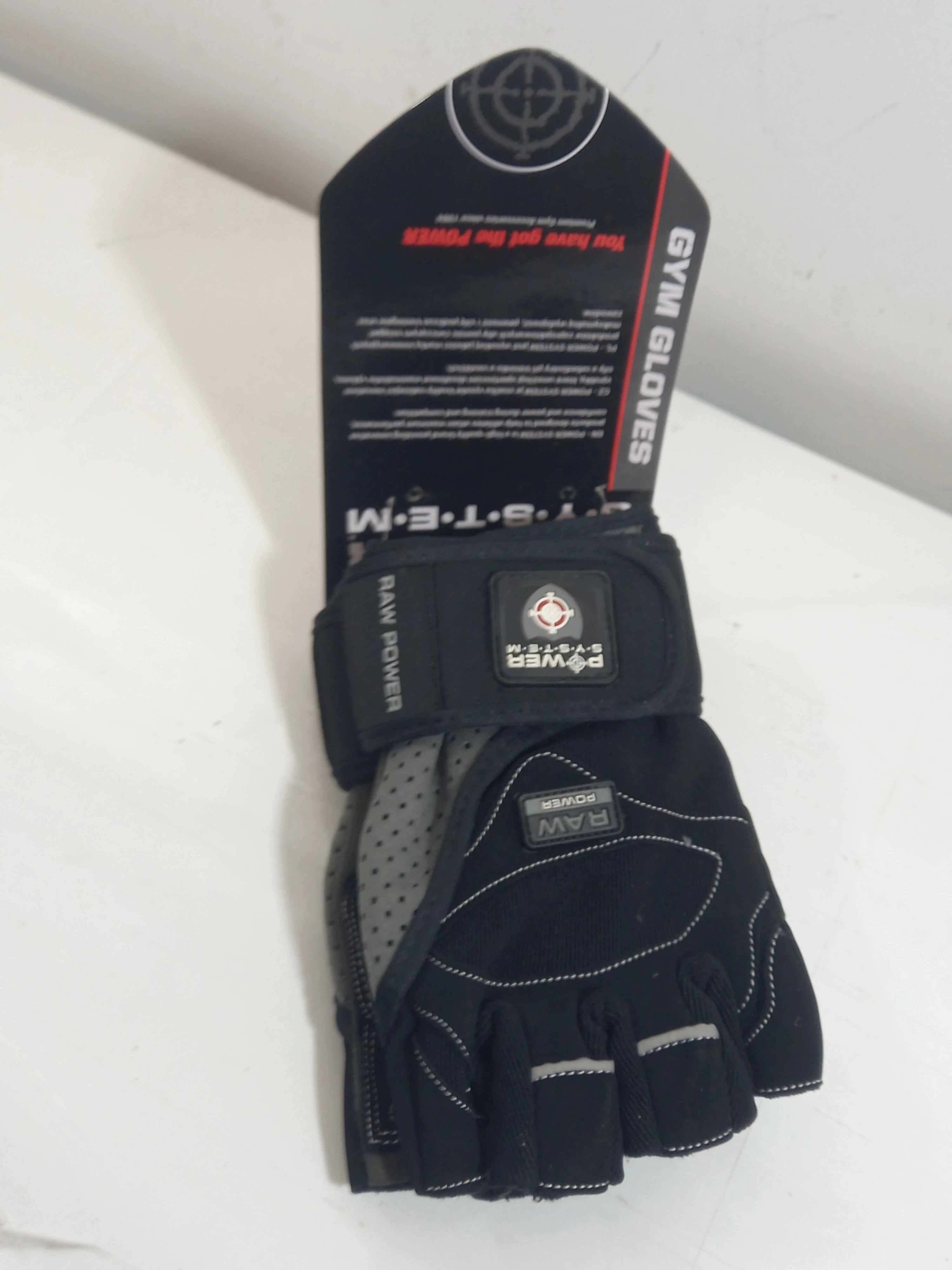 rekawiczki-treningowe-raw-power-black-grey-xl-ean-gtin-8595713101981