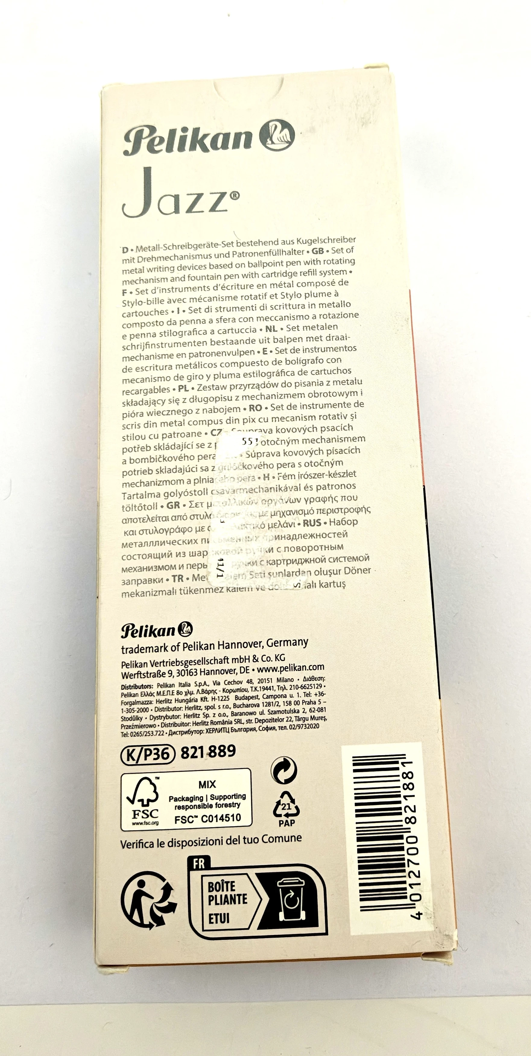 zestaw-pelikan-pioro-wieczne-dlugopis-jazz-noble-elegance-gold-ean-gtin-4012700821881