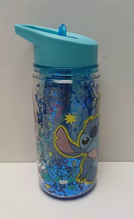 bidon-plastikowy-stitch-i-angel-z-brokatem-300ml-ean-gtin-8412497955022