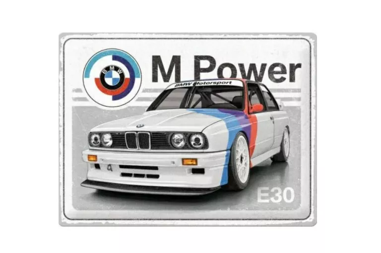 tablica-szyld-bmw-e30-mpower-motorsport-blaszany-plakat-30x40-plac-kosciuszki-20-wroclaw