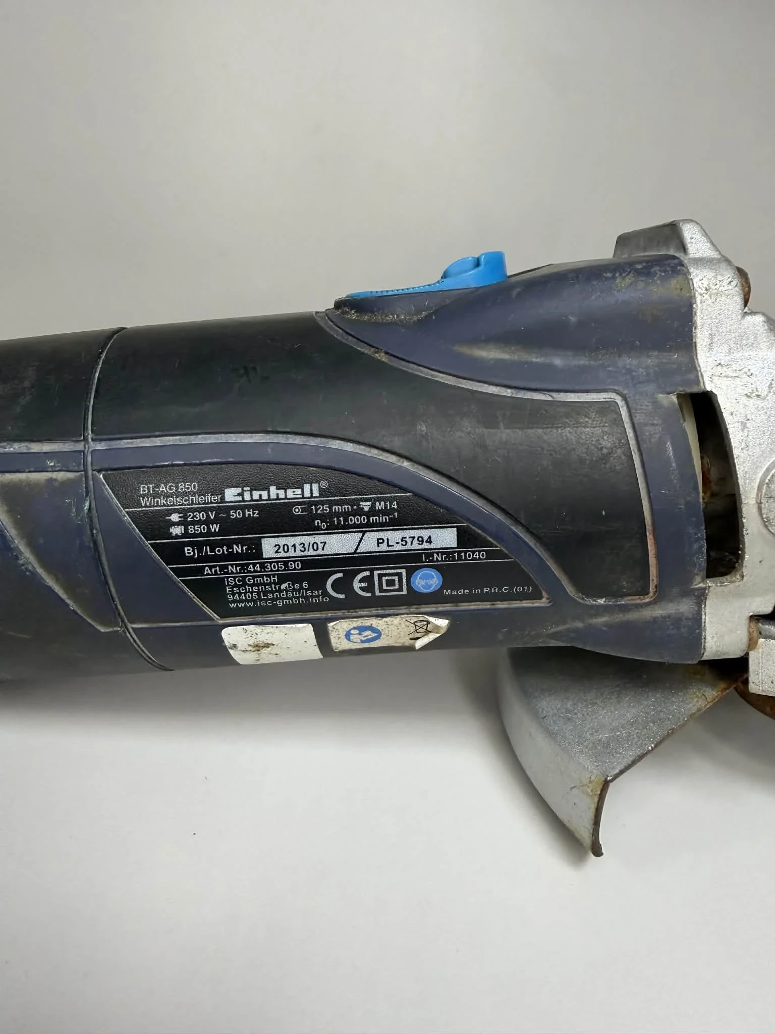 szlifierka-katowa-einhell-bt-ag-850-ean-gtin-4023500015080