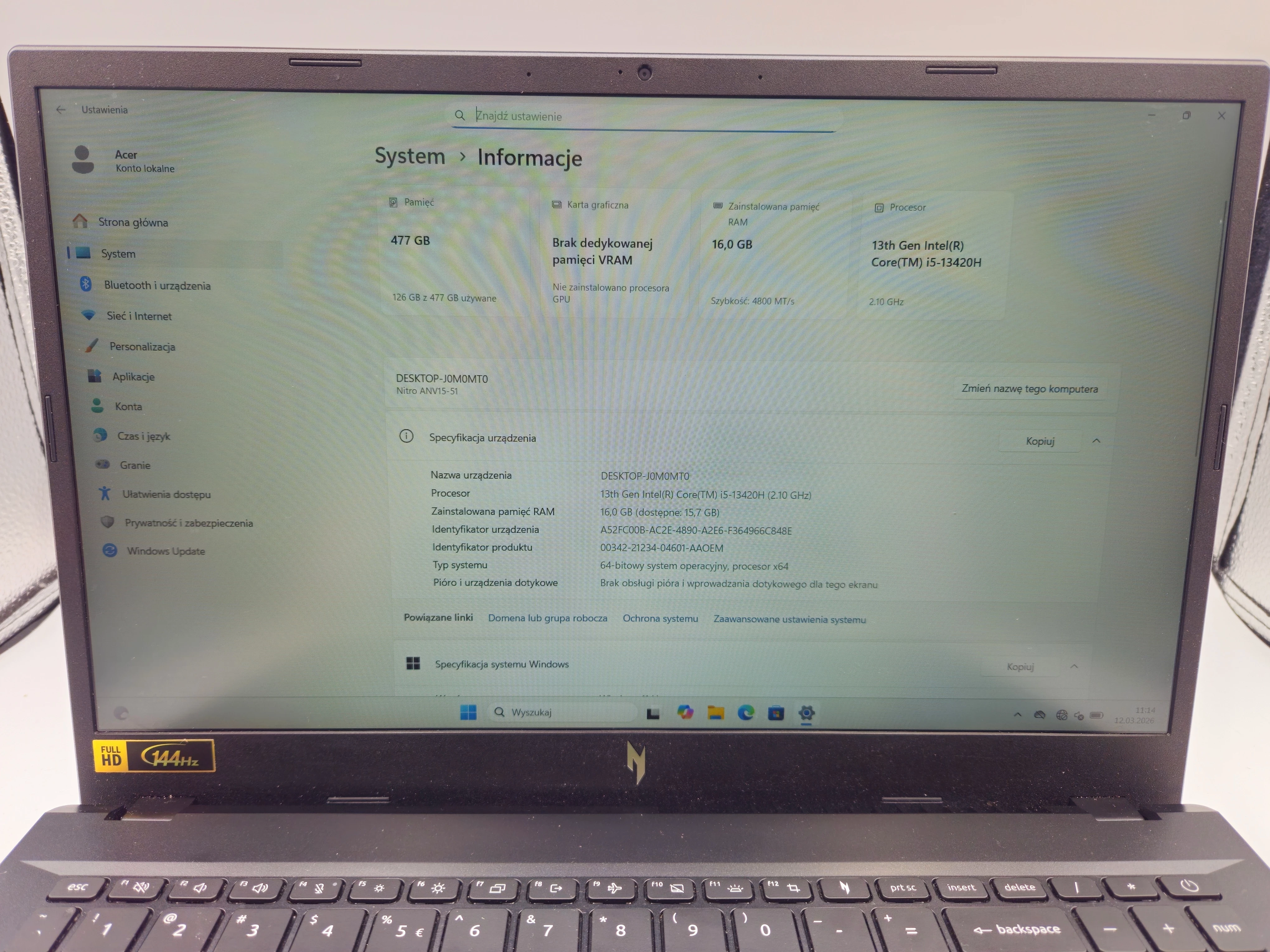 laptop-acer-nitro-v-15-ean-gtin-5900626456487